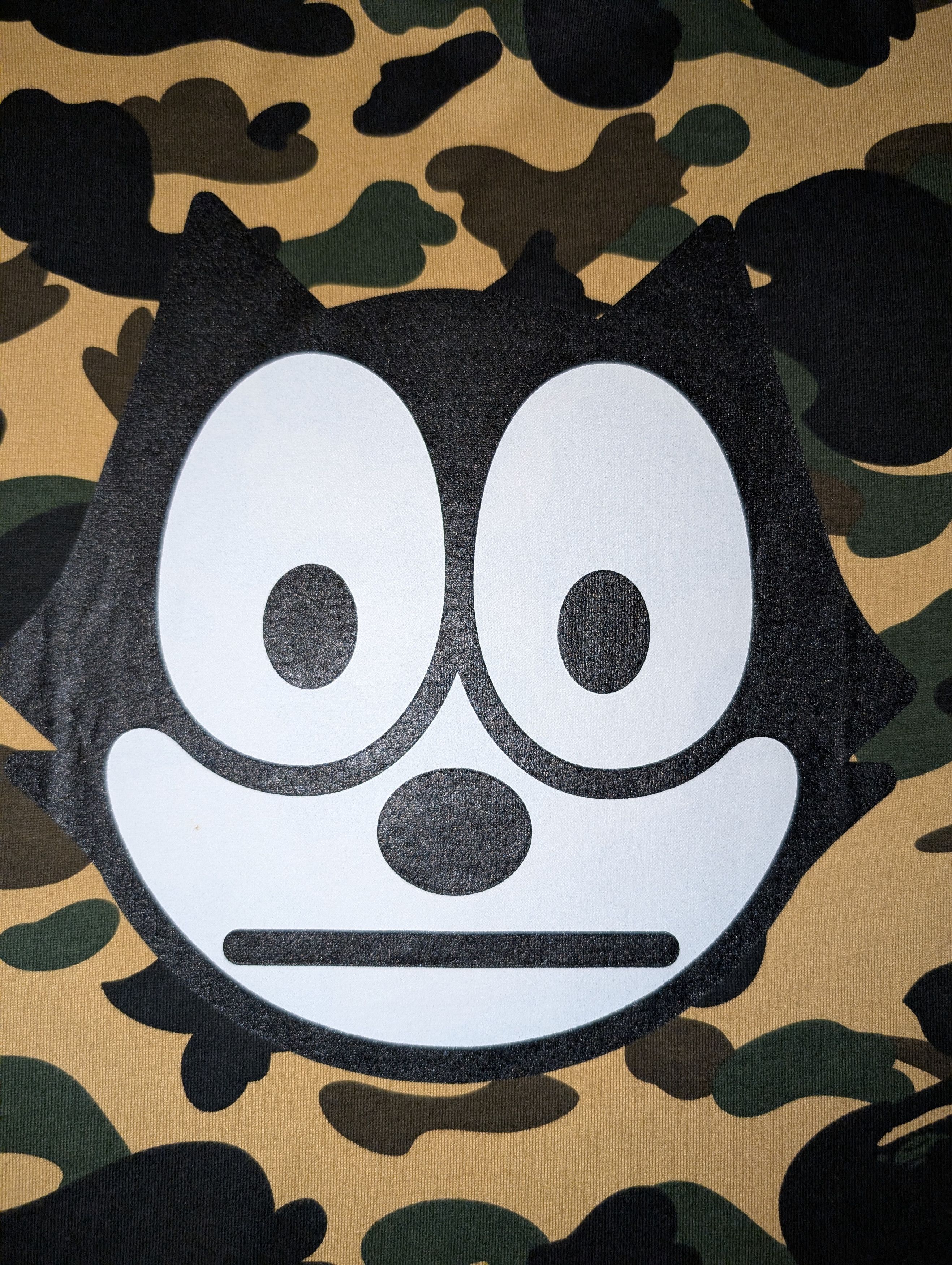 Bape BAPE X FELIX YELLOW CAMO T-SHIRT Size US L / EU 52-54 / 3 - 2 Thumbnail