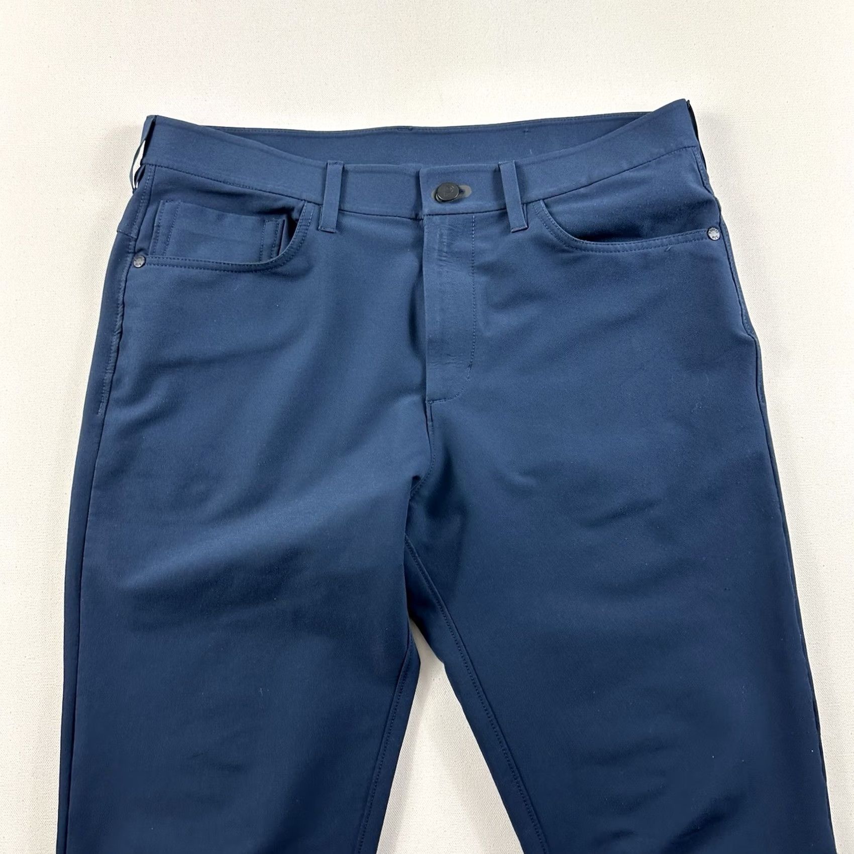 Vintage Public Rec 5-Pocket Pants Mens 31x30 Blue Travel Golf Work Performance Stretch Size US 31 - 3 Thumbnail