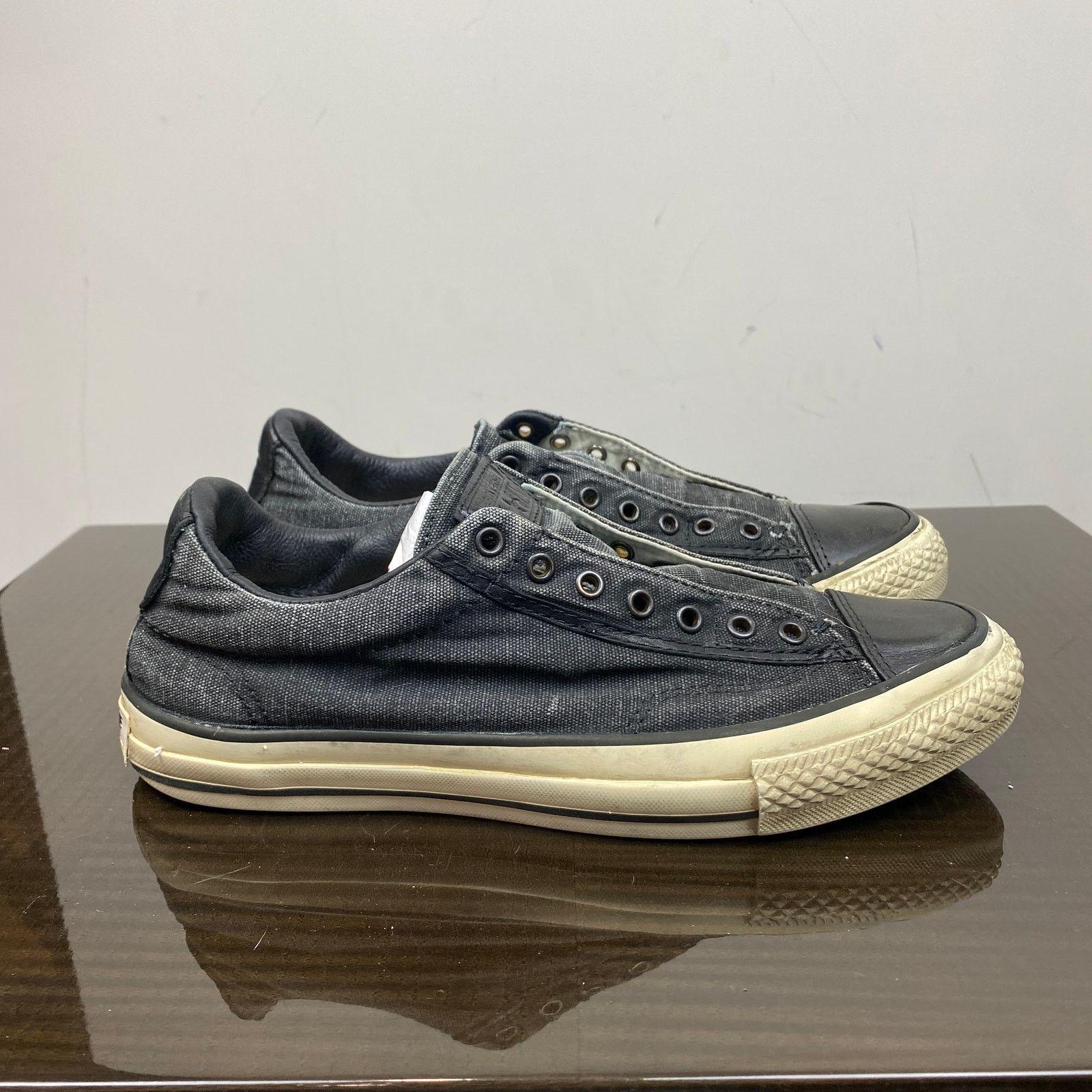 Converse × John Varvatos Converse John Varvatos Low Laceless Sneakers Shoes Men's 7.5 Size US 7.5 / EU 40-41 - 3 Thumbnail