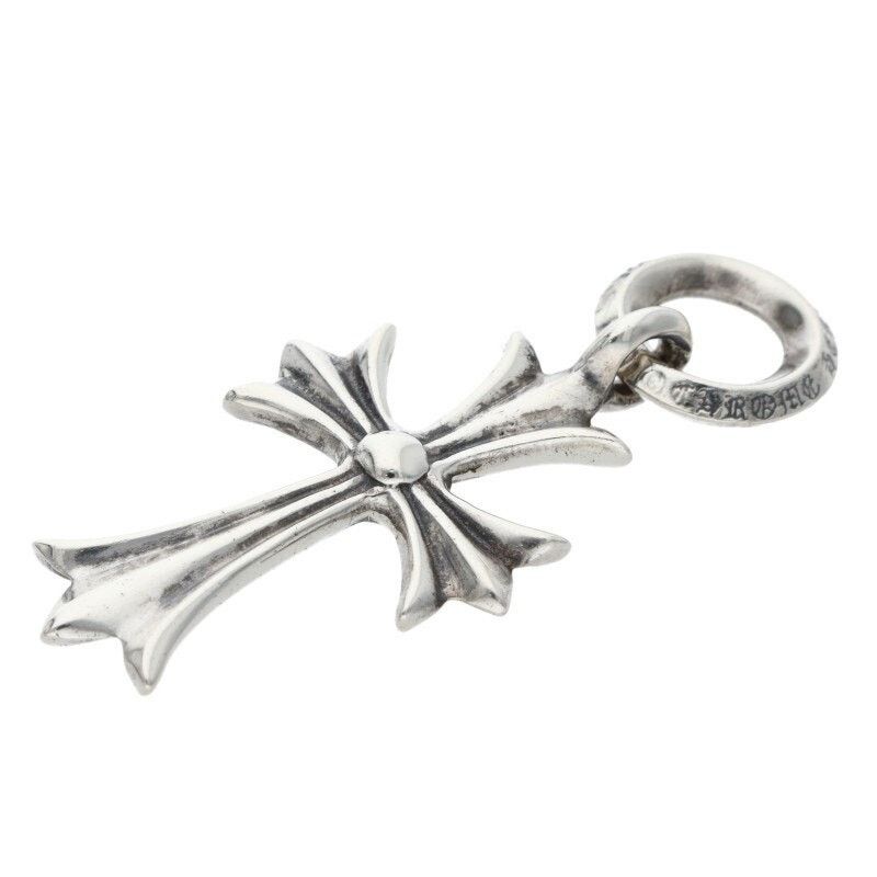 Chrome Hearts Chrome Hearts Tiny CH Cross Silver Necklace Size ONE SIZE - 4 Thumbnail