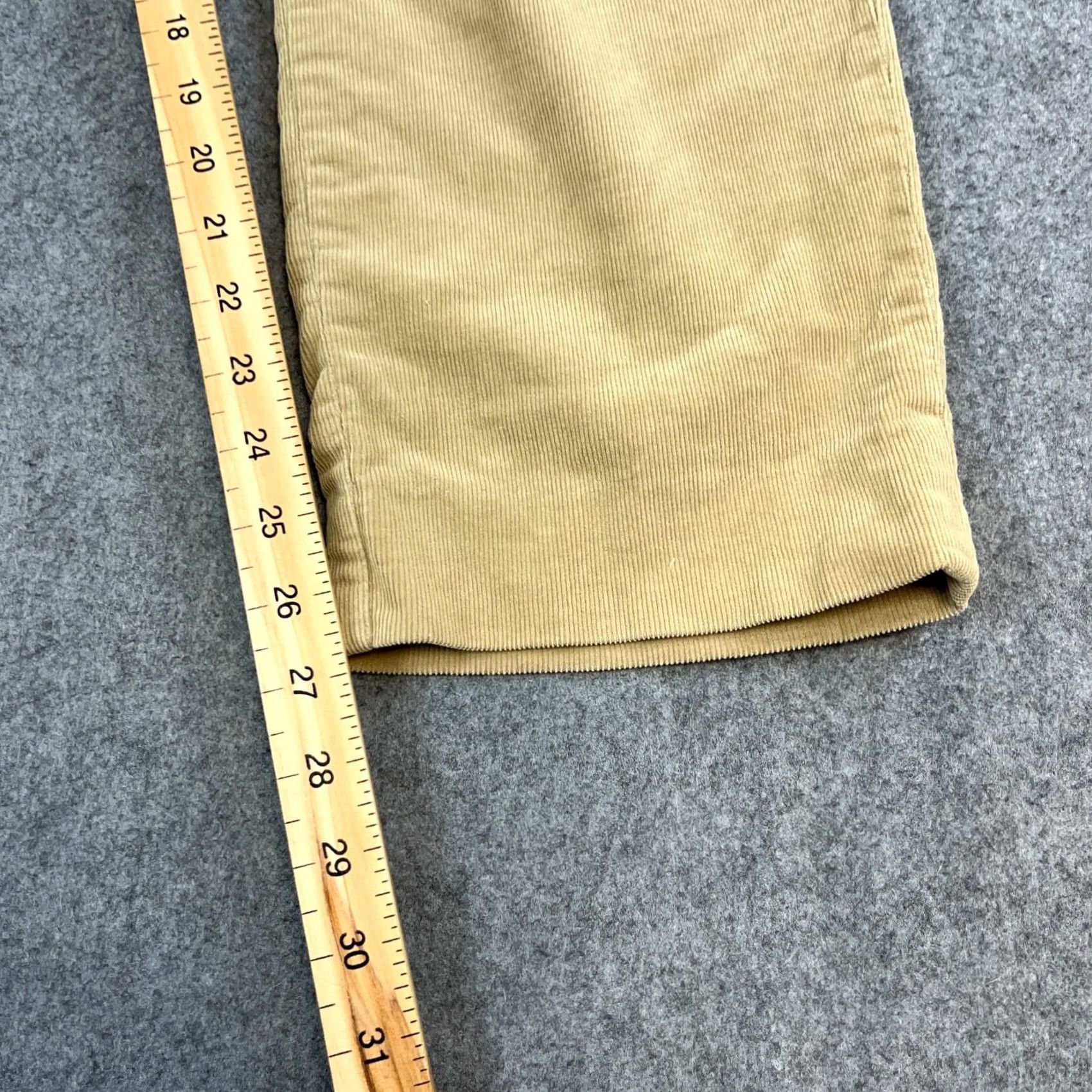 Polo Ralph Lauren Polo Ralph Lauren Mens Corduroy Trousers Pants Straight 32 Beige Vintage Size US XS / EU 42 / 0 - 4 Thumbnail