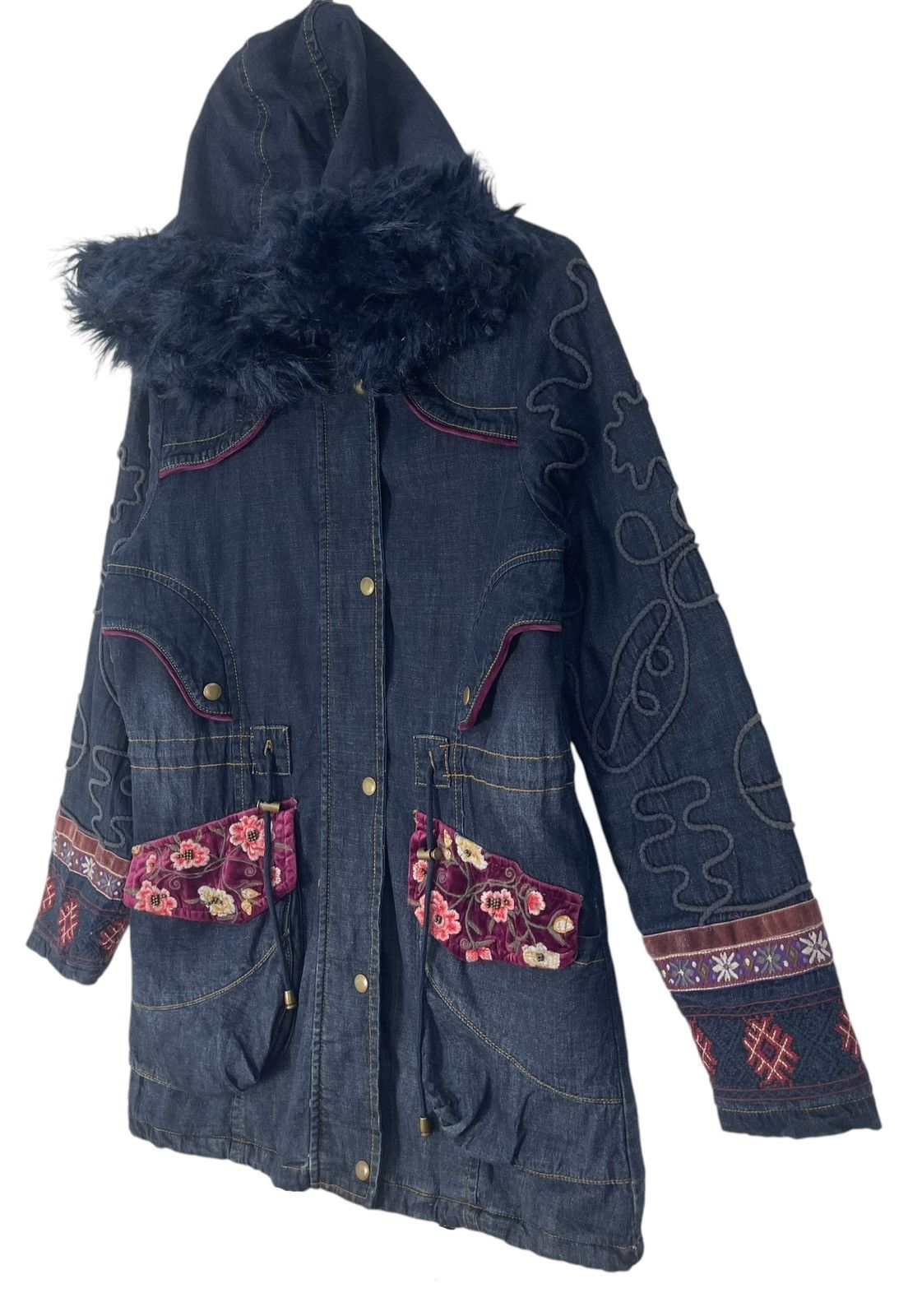 Desigual DESIGUAL DENIM JACKET Size S / US 4 / IT 40 - 3 Thumbnail