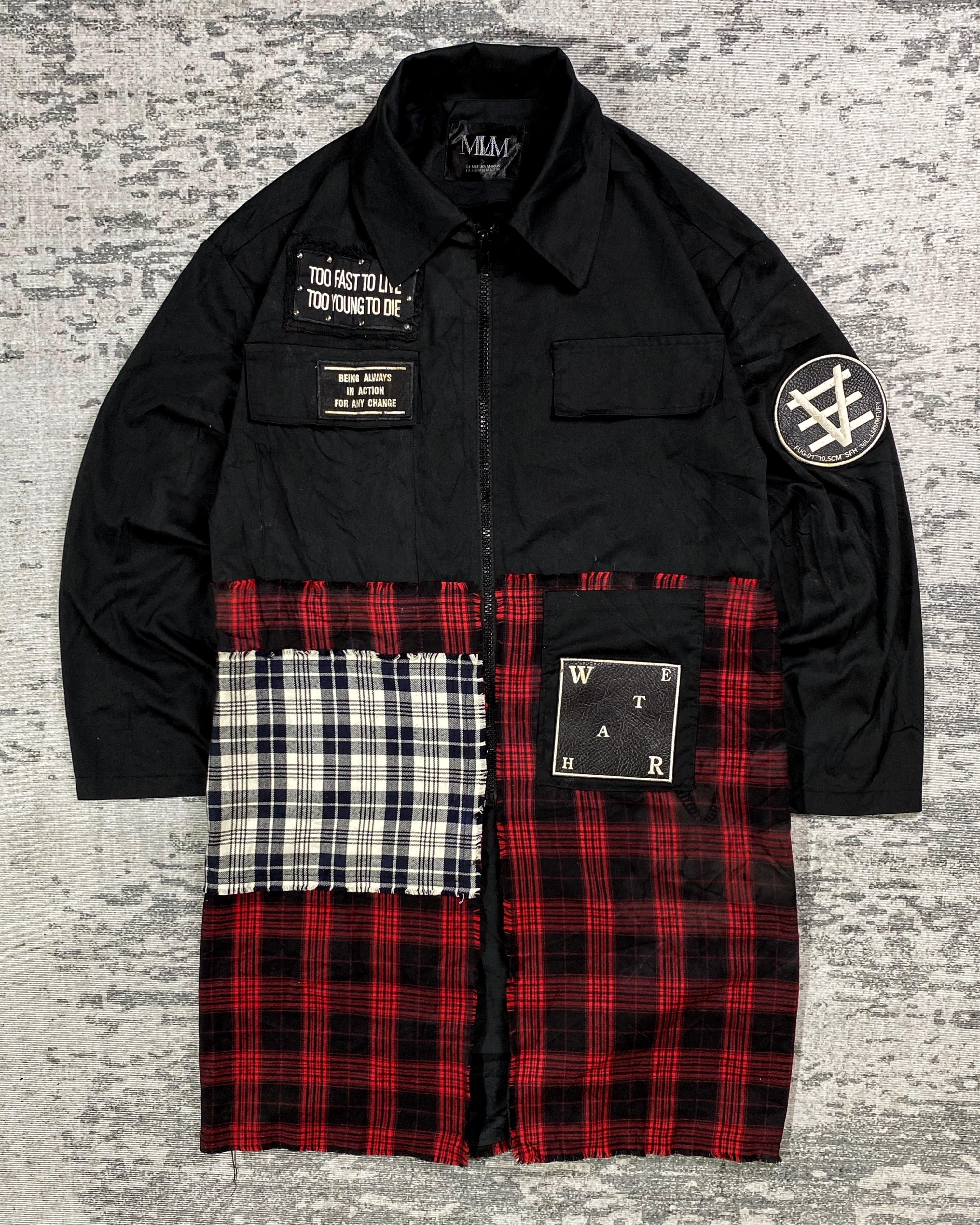 Japanese Brand 2000s Archival Hysteric Gyaruo Punk Patch Zip y2k Lgb Ifsix Size US M / EU 48-50 / 2 - 1 Thumbnail