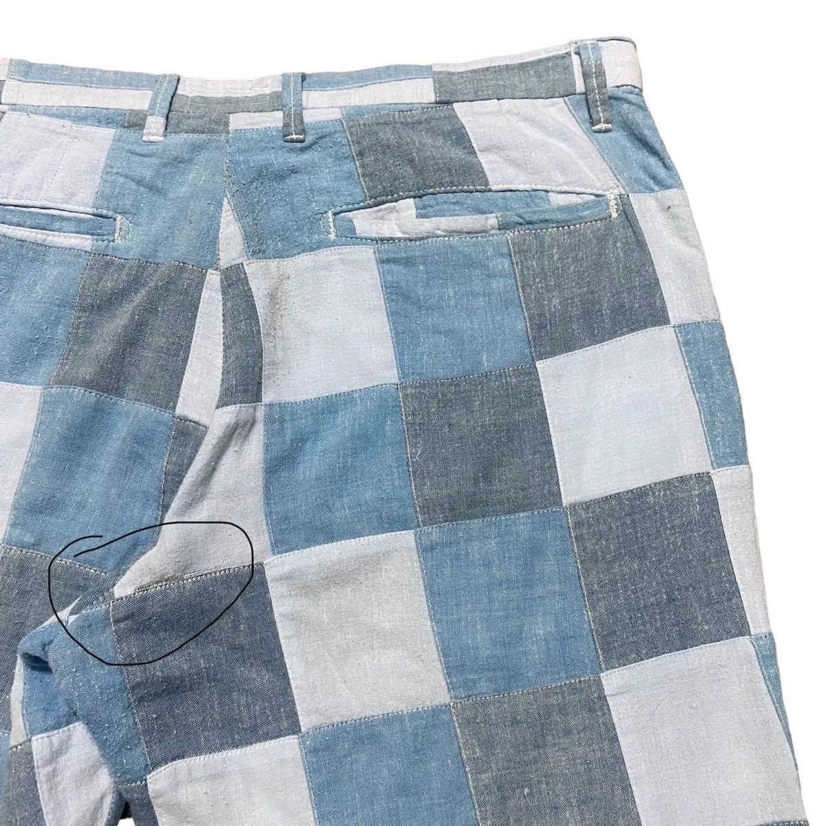 Final Home Vintage Archive Final Home Patchwork Pants Size US 35 - 12 Thumbnail