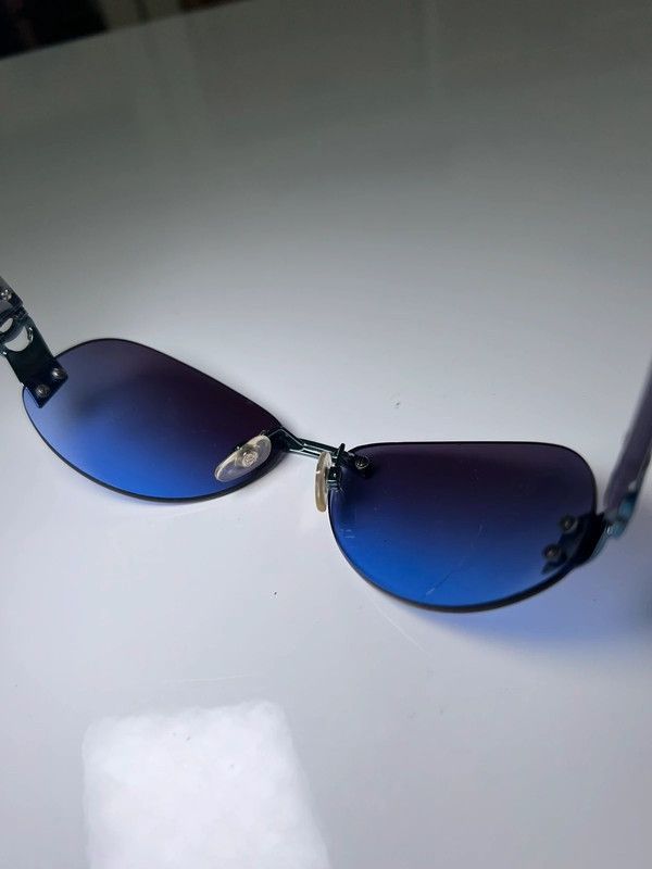 Chanel Chanel Sunglasses 4037 CC Rhinestone 4017 Rimless A0049 Size ONE SIZE - 6 Thumbnail