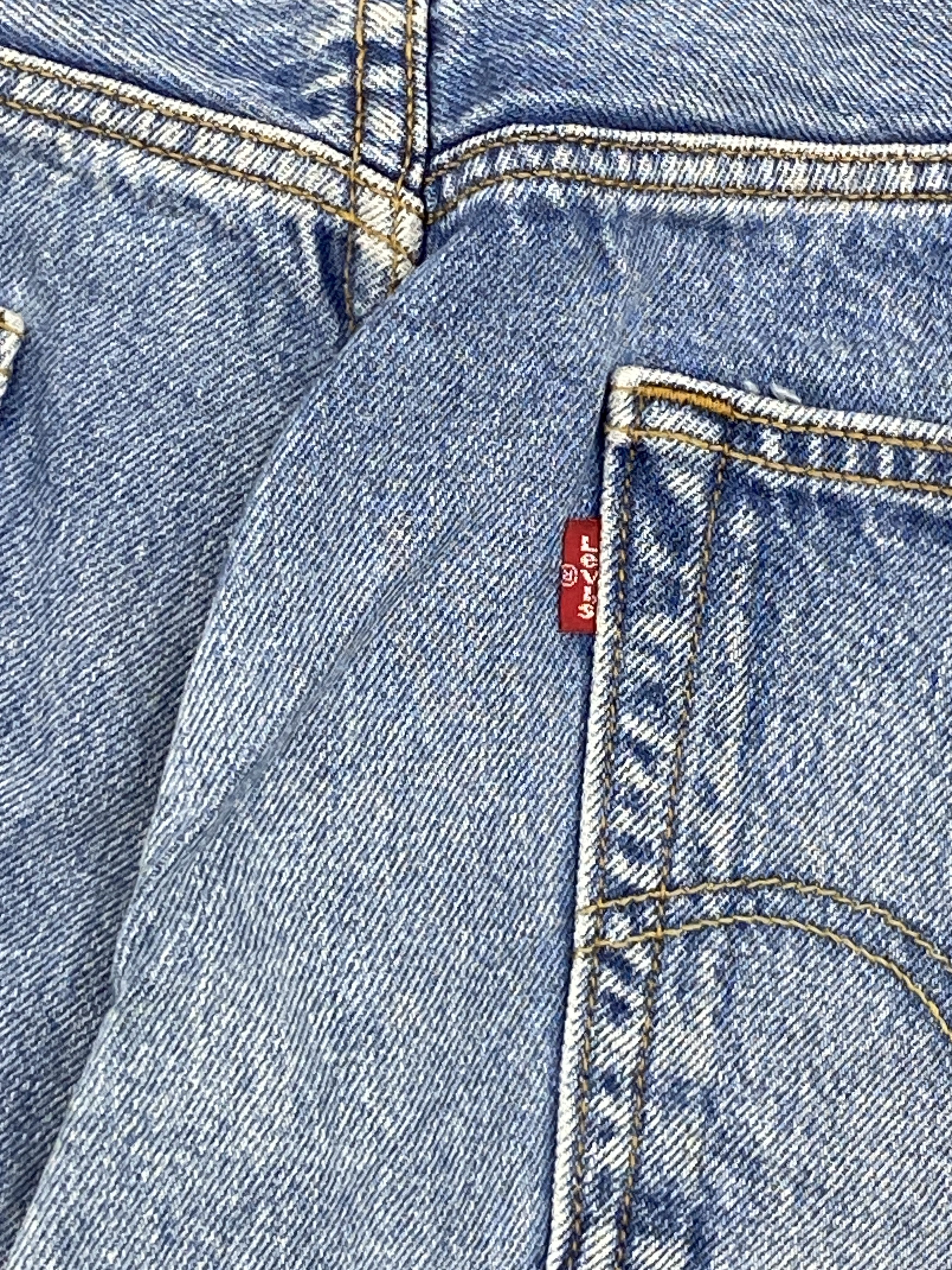 Levi's Vintage Levis 501 Ripped Jeans DP2662 Size US 33 - 6 Thumbnail