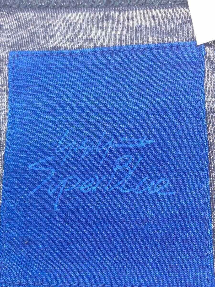 Yohji Yamamoto "Super Blue" Oversized Long Sleeve Tee Size US L / EU 52-54 / 3 - 3 Thumbnail