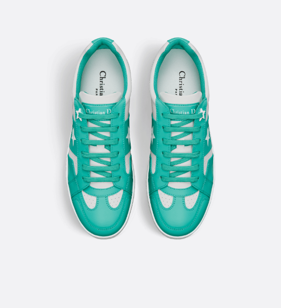 Dior o1w1db10625 Dior Star Sneakers in White/Aquamarina Size US 7 / IT 37 - 5 Thumbnail