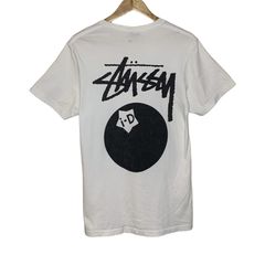 Stussy 8 Ball T Shirt White | Grailed