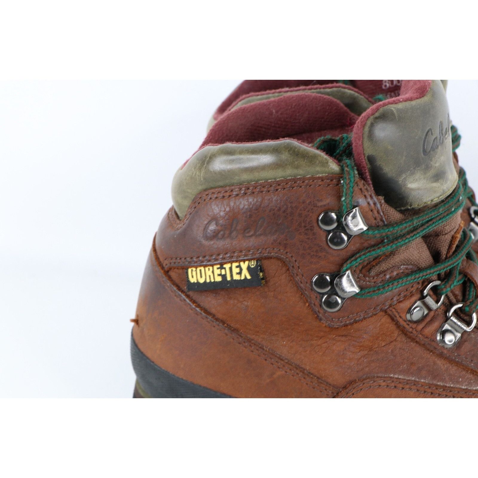 Cabelas × Vintage Vintage 90s Cabelas Distressed Leather Goretex Ankle Boots Size US 8.5 / IT 38.5 - 6 Thumbnail