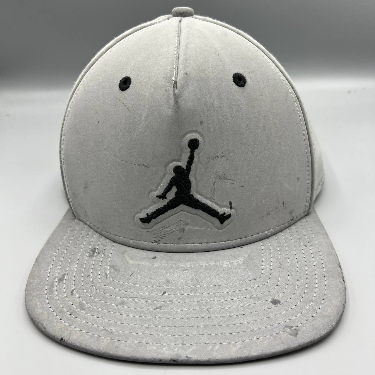 Jordan Brand Air Jordan Hat Men Reflective Jumpman Snap Back Cap Size ONE SIZE - 2 Thumbnail