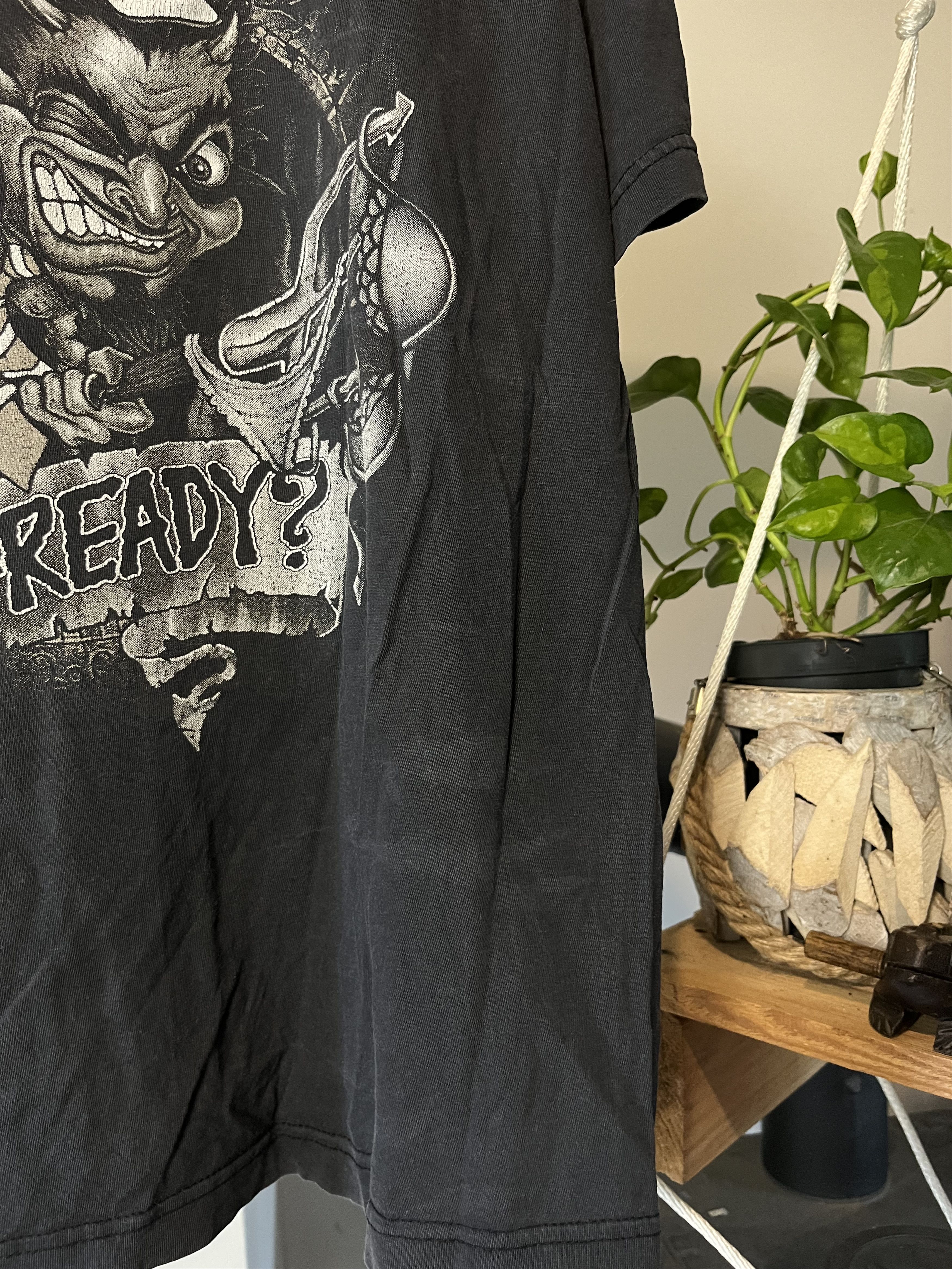 AC/DC × Vintage 90s AC/DC "Are You Ready?" Size US XL / EU 56 / 4 - 9 Thumbnail