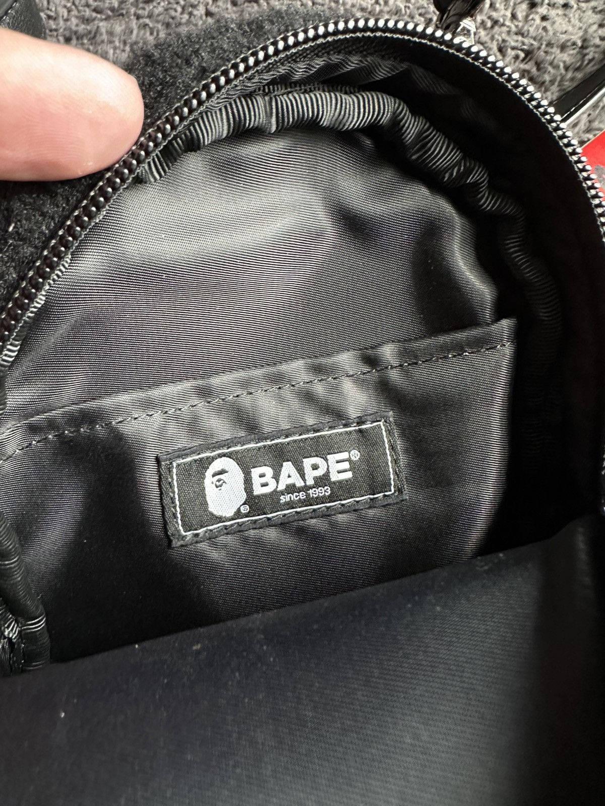 Bape Ape Head Faux Fur Mini Shoulder Bag Size ONE SIZE - 5 Thumbnail