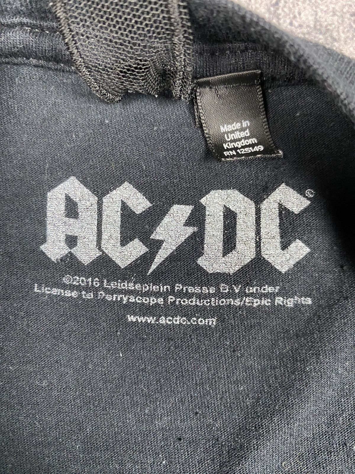 AC/DC AC / DC 2016 Designer T Shirt Tee Size US M / EU 48-50 / 2 - 8 Thumbnail