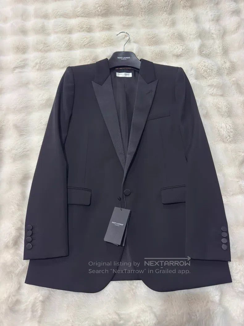 Saint Laurent Paris Saint Laurent Paris Smoking Suit Size S / US 4 / IT 40 - 1 Thumbnail