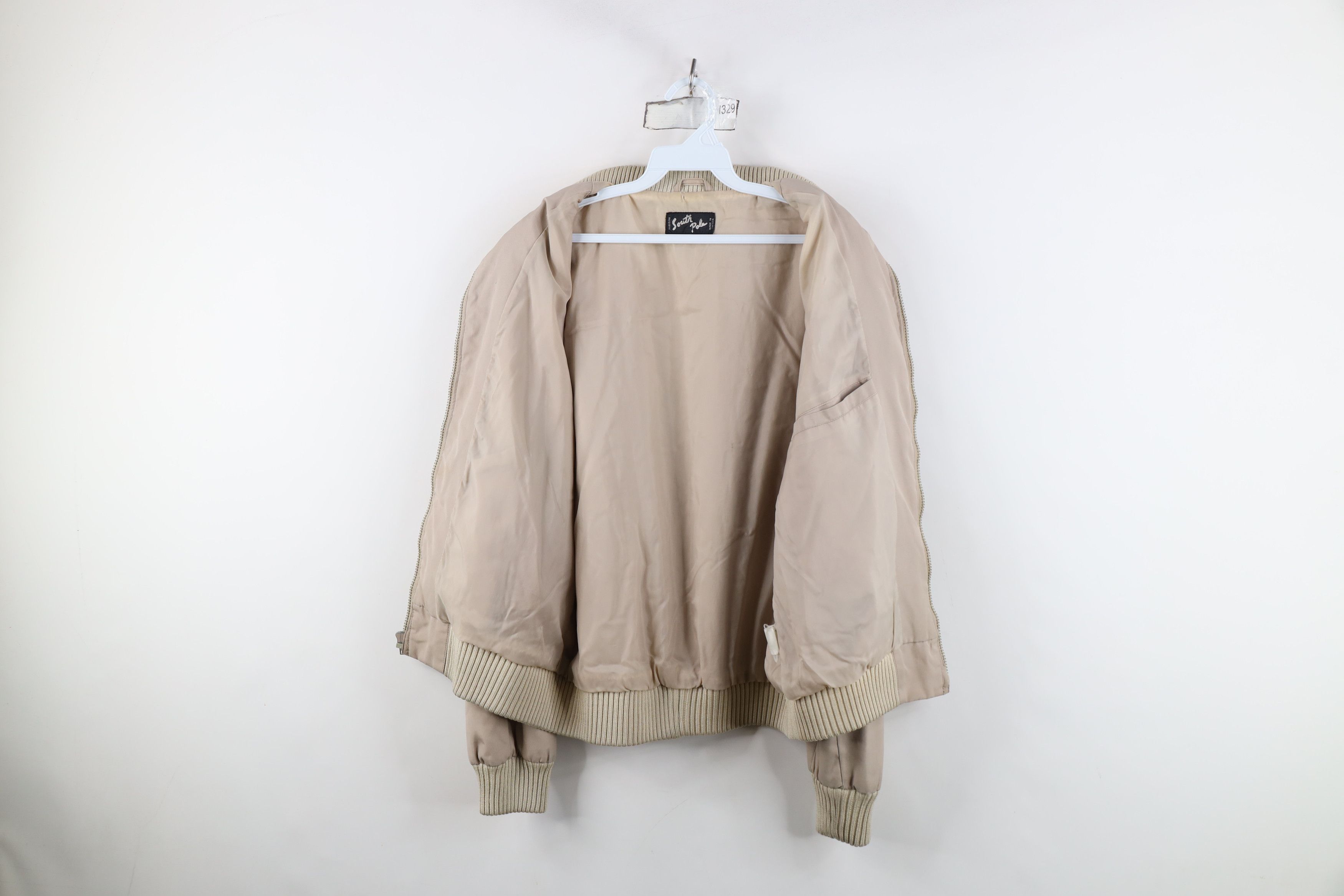 Vintage Vintage 70s 80s Streetwear Full Zip Cafe Racer Bomber Jacket Size US M / EU 48-50 / 2 - 10 Thumbnail