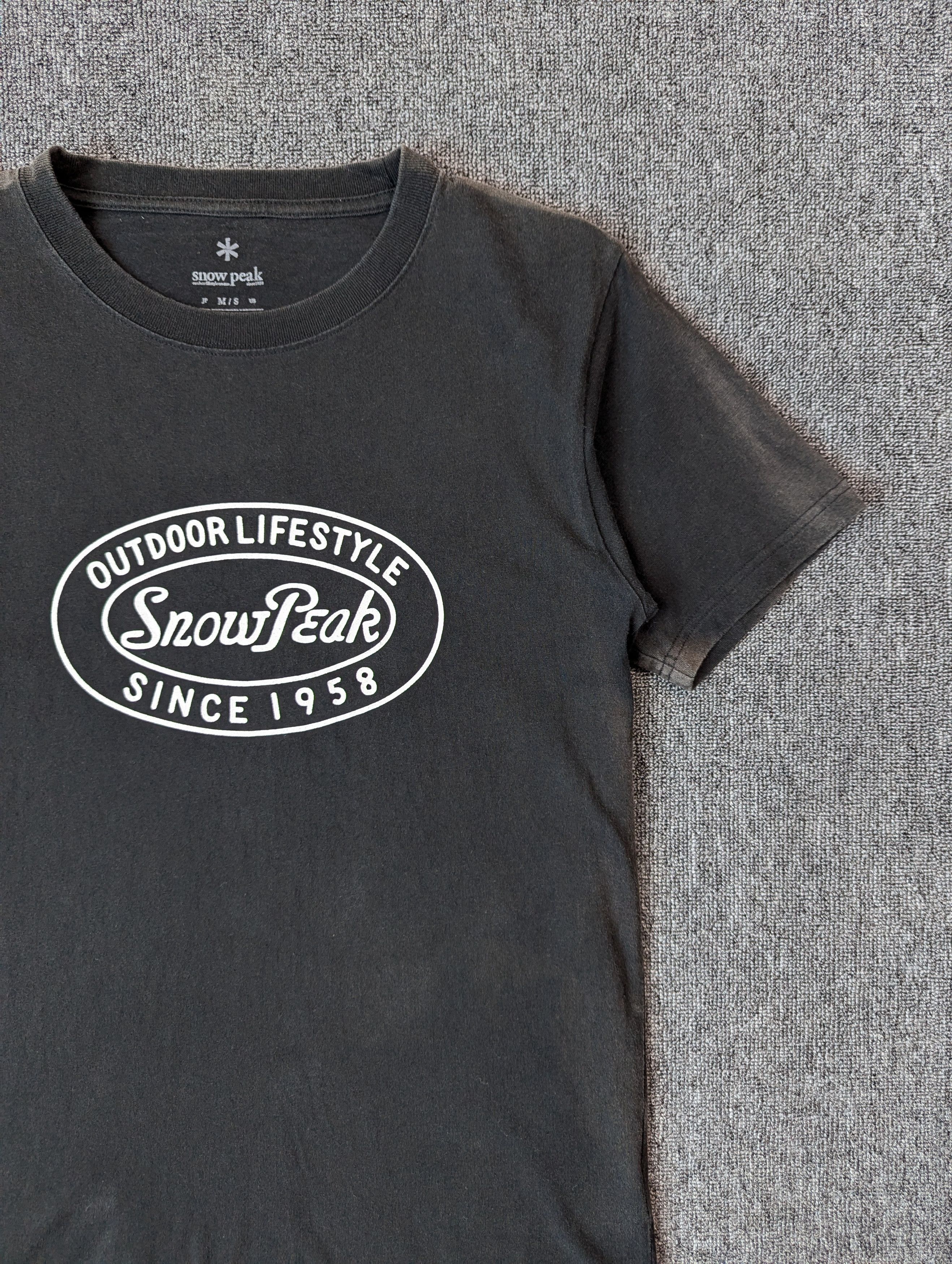 Snow Peak Snow peak 60th Anniversary SunFaded Distressed T-shirt Size US S / EU 44-46 / 1 - 2 Thumbnail