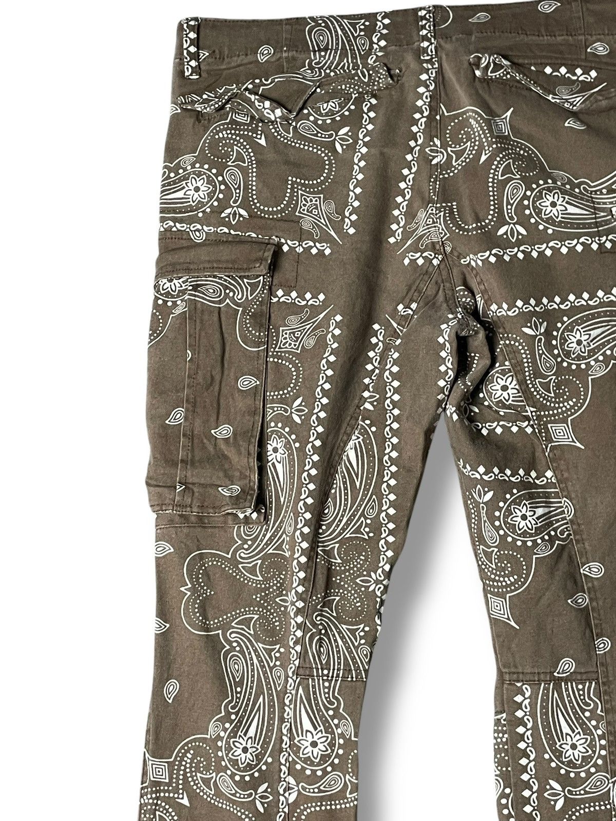 If Six Was Nine × Japanese Brand × Le Grande Bleu (L.G.B.) FASHION NOVA Summer Paisley Pants (91) Size US 36 / EU 52 - 13 Thumbnail