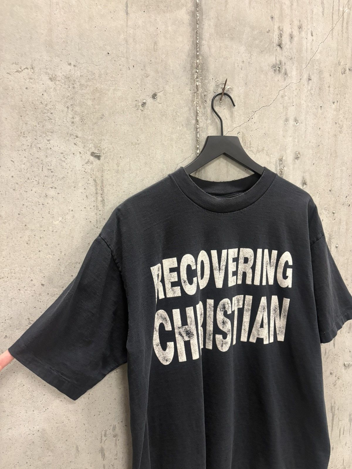 Band Tees Vintage Tori Amos Recovering Christian Shirt Thrashed Faded Size US XL / EU 56 / 4 - 4 Thumbnail