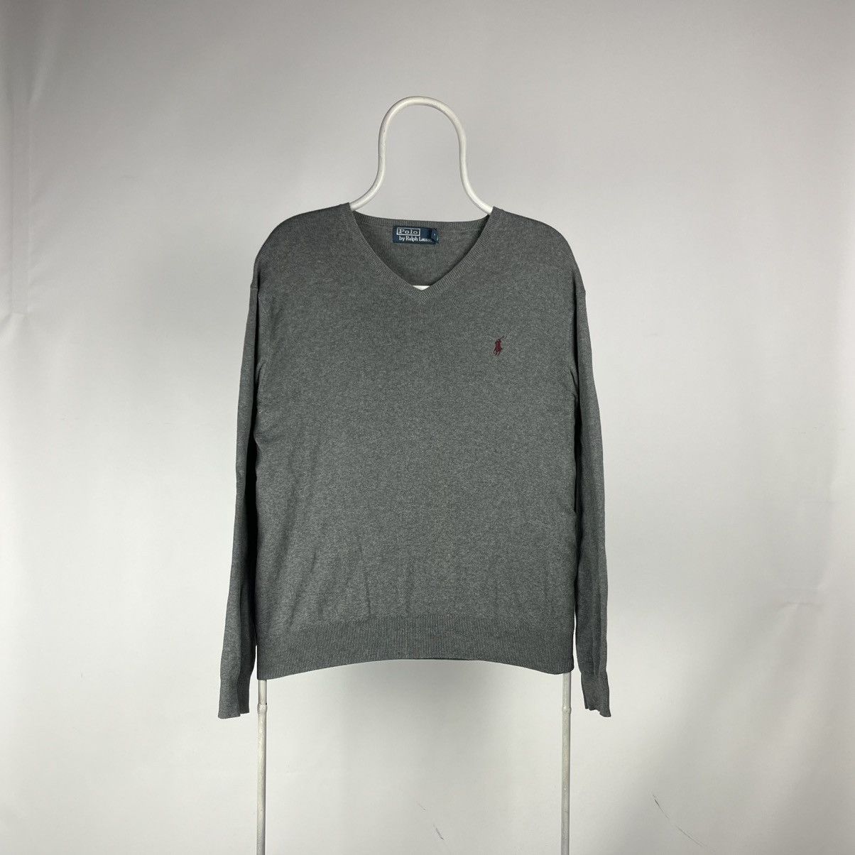 Polo Ralph Lauren Polo Ralph Lauren sweater jumper cotton size Medium v-neck Size US M / EU 48-50 / 2 - 1 Thumbnail