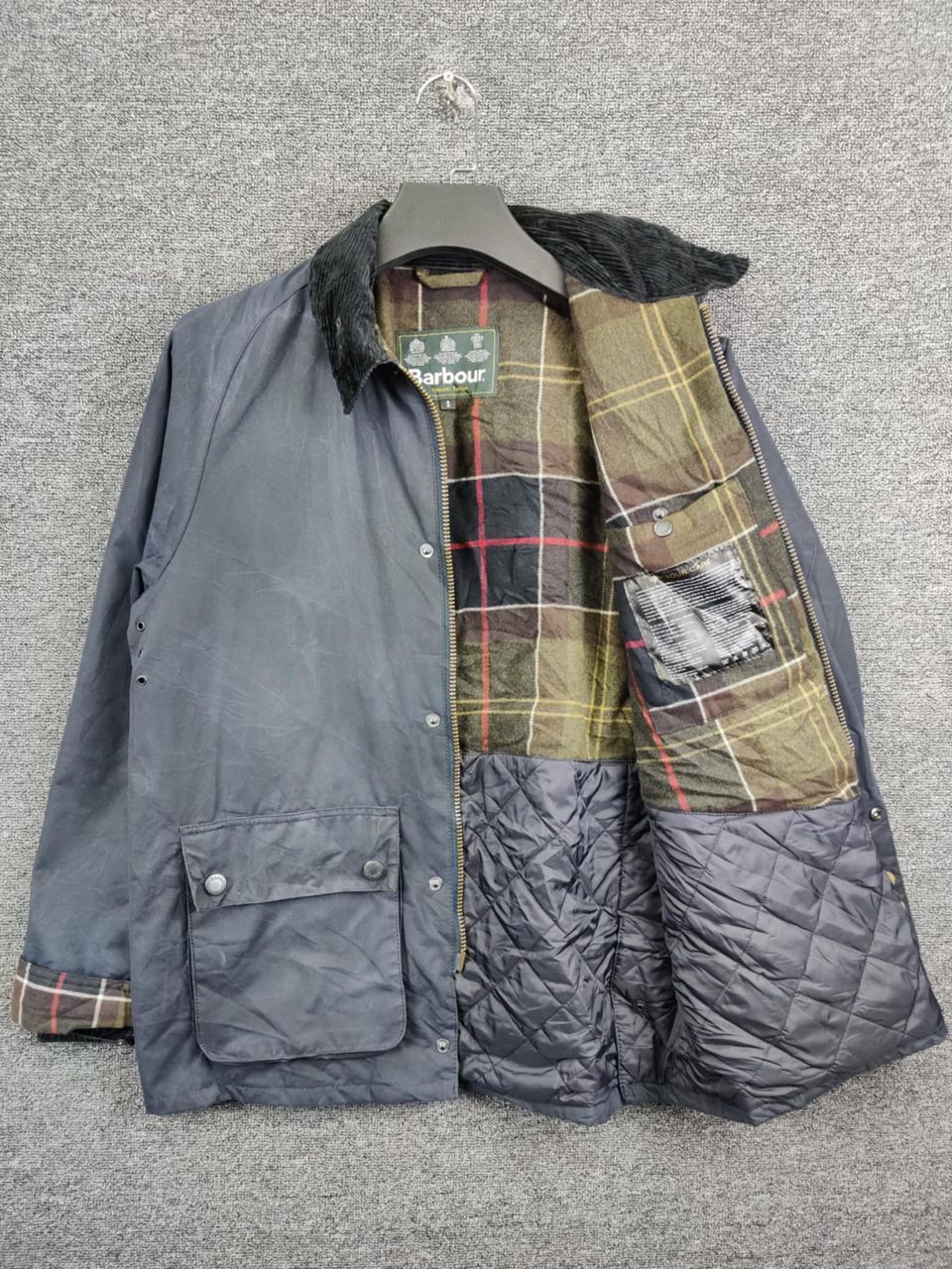 Barbour Vintage Barbour Bedale AW17 Classic Tartan Waxed Jacket Size US S / EU 44-46 / 1 - 6 Thumbnail