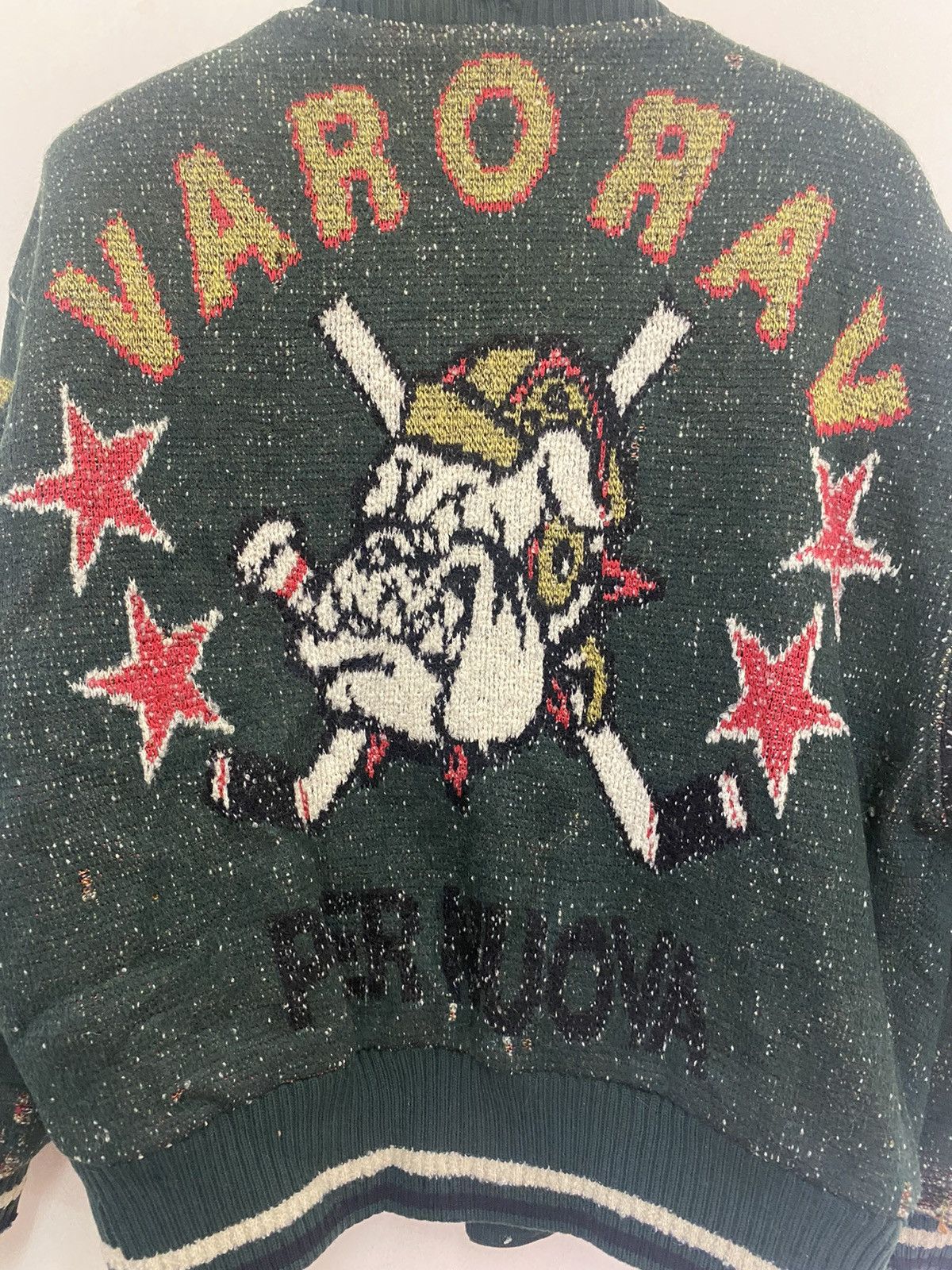 Japanese Brand JAPANESE BRAND VARORAV PERNUOVA KNIT CLASSIC JACKET Size US M / EU 48-50 / 2 - 5 Thumbnail