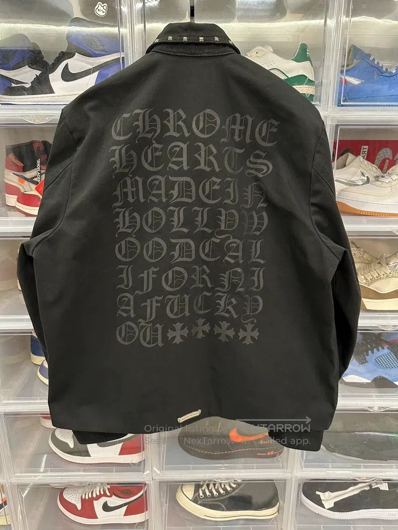 Chrome Hearts CHROME HEARTS Size L Silver nail Sanskrit washed canvas too Size US L / EU 52-54 / 3 - 3 Thumbnail