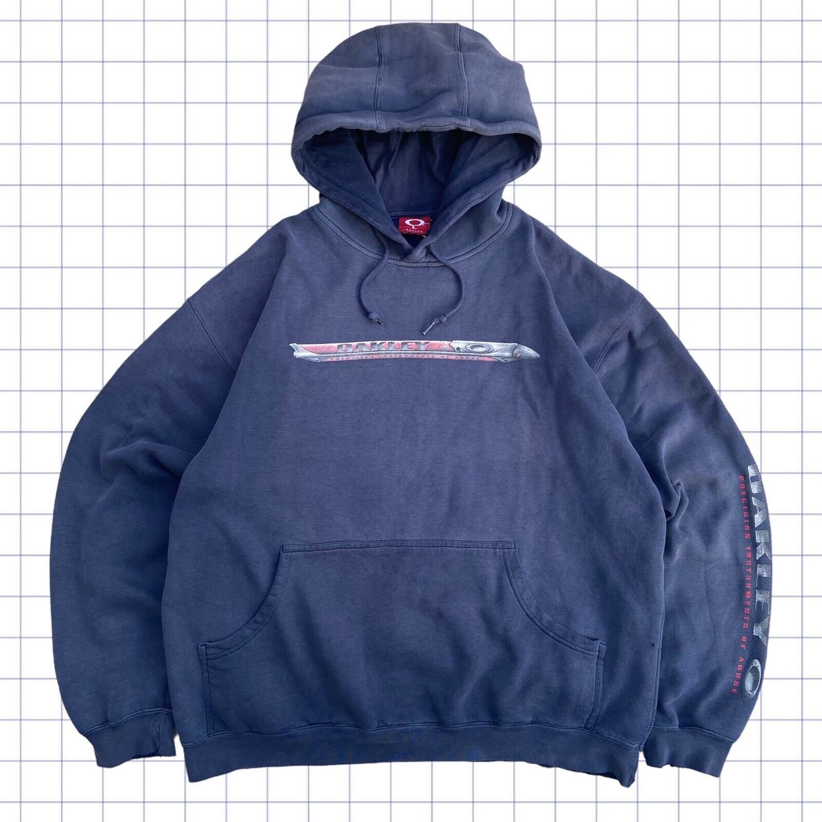 Oakley Vintage Oakley Software Industrial Hoodie - L | Grailed