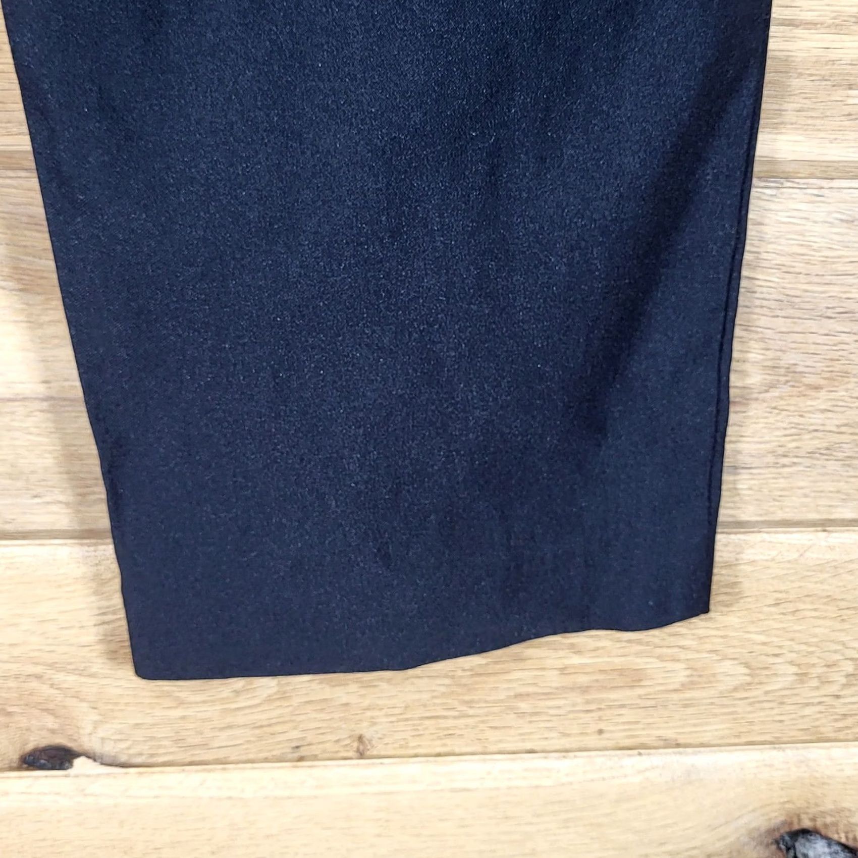 Vintage Chicos Pants Black Slimming Pull On Pockets Size 2 (10) Regular Womens Size 32" / US 10 / IT 46 - 7 Thumbnail