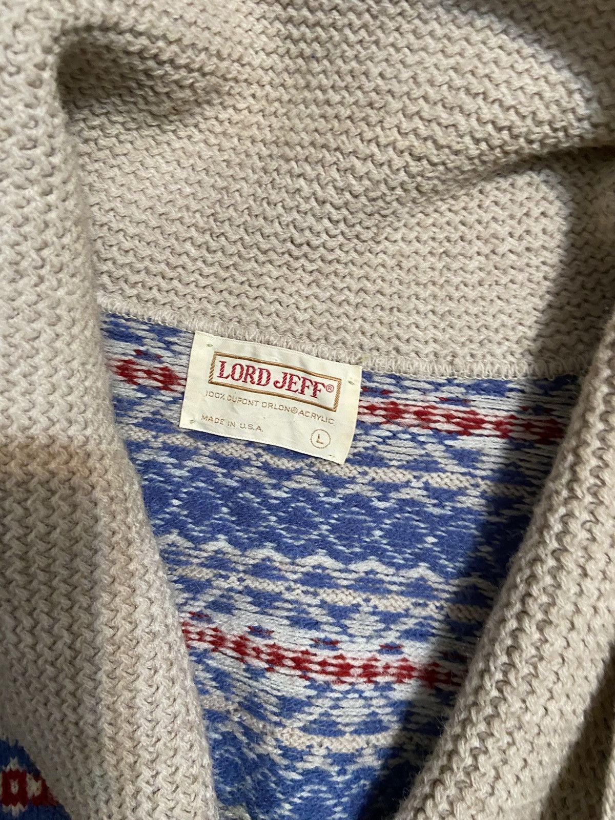 Vintage Vintage lord Jeff cardigan Size US L / EU 52-54 / 3 - 3 Thumbnail