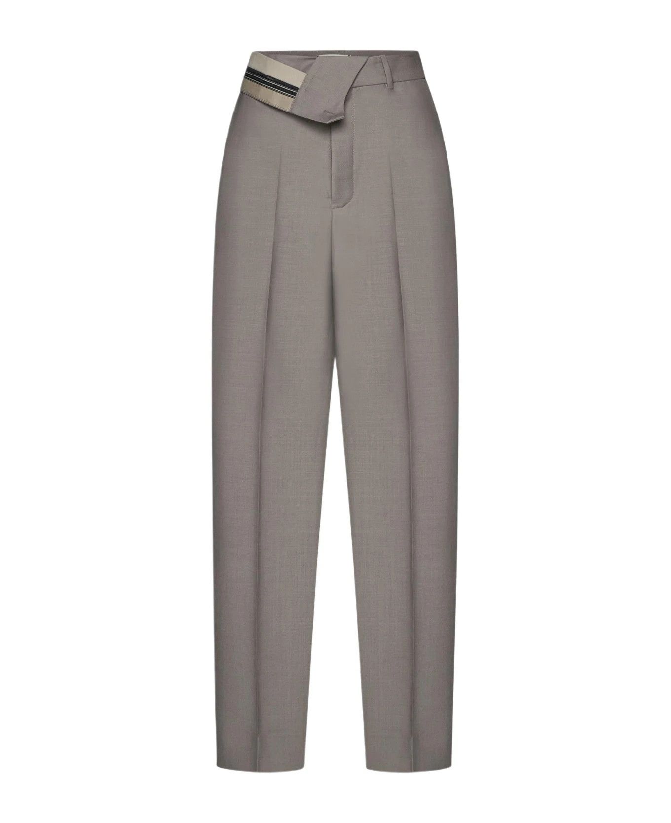 Fendi o1s1wg110426 Trousers in Grey Size 26" / US 2 / IT 38 - 1 Thumbnail