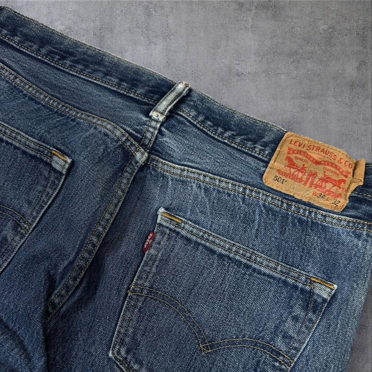 Levi's × Vintage Vintage Levi’s 501 Washed Jeans Denim Pants W34 L32 Size US 34 / EU 50 - 7 Thumbnail