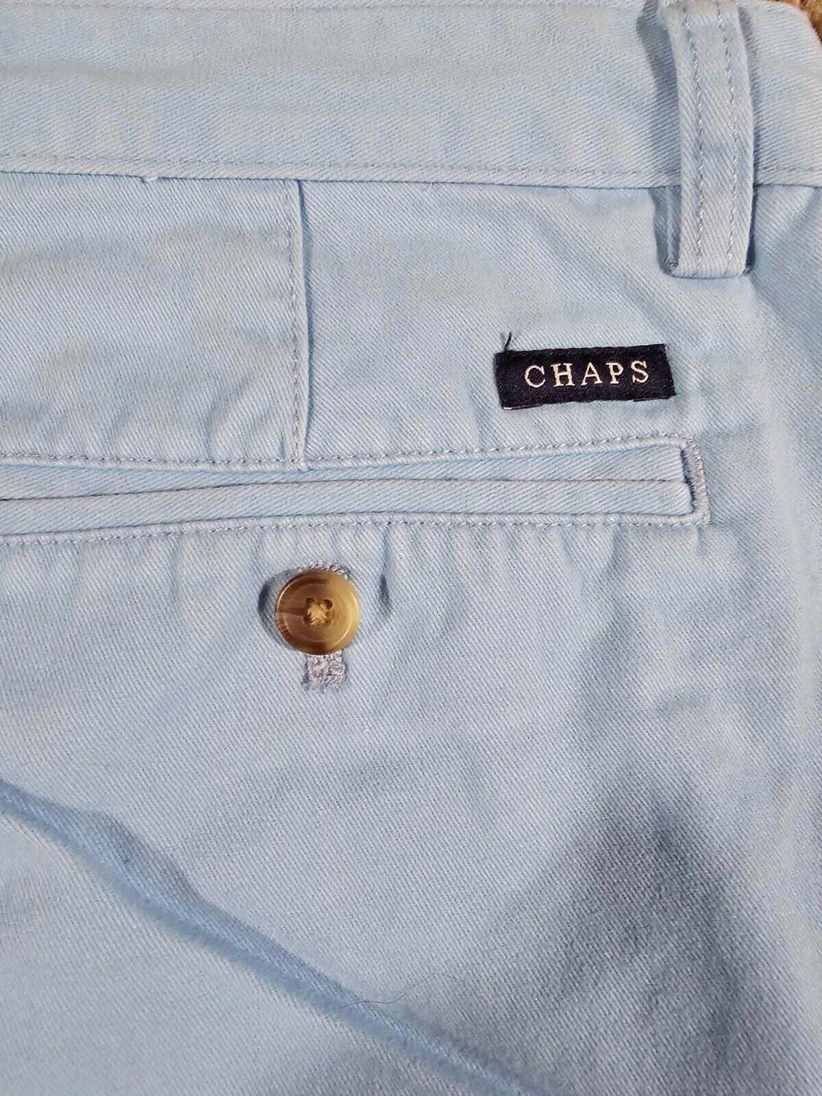 Chaps Men's Chaps Flat Front Sutton Blue Shorts Size 36 Size US 36 / EU 52 - 5 Thumbnail