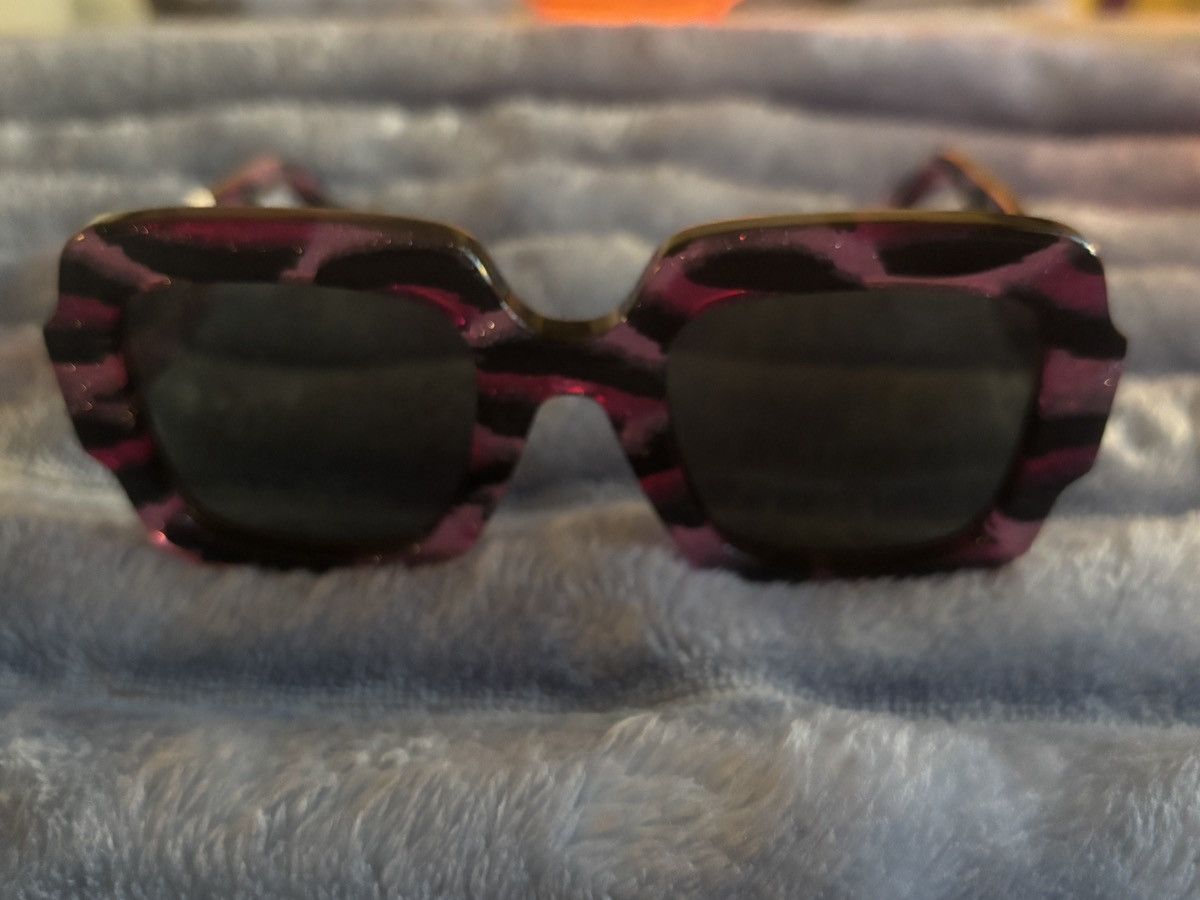 Gucci Gucci Women’s Fuchsia Leopard print Sunglasses Size ONE SIZE - 1 Thumbnail