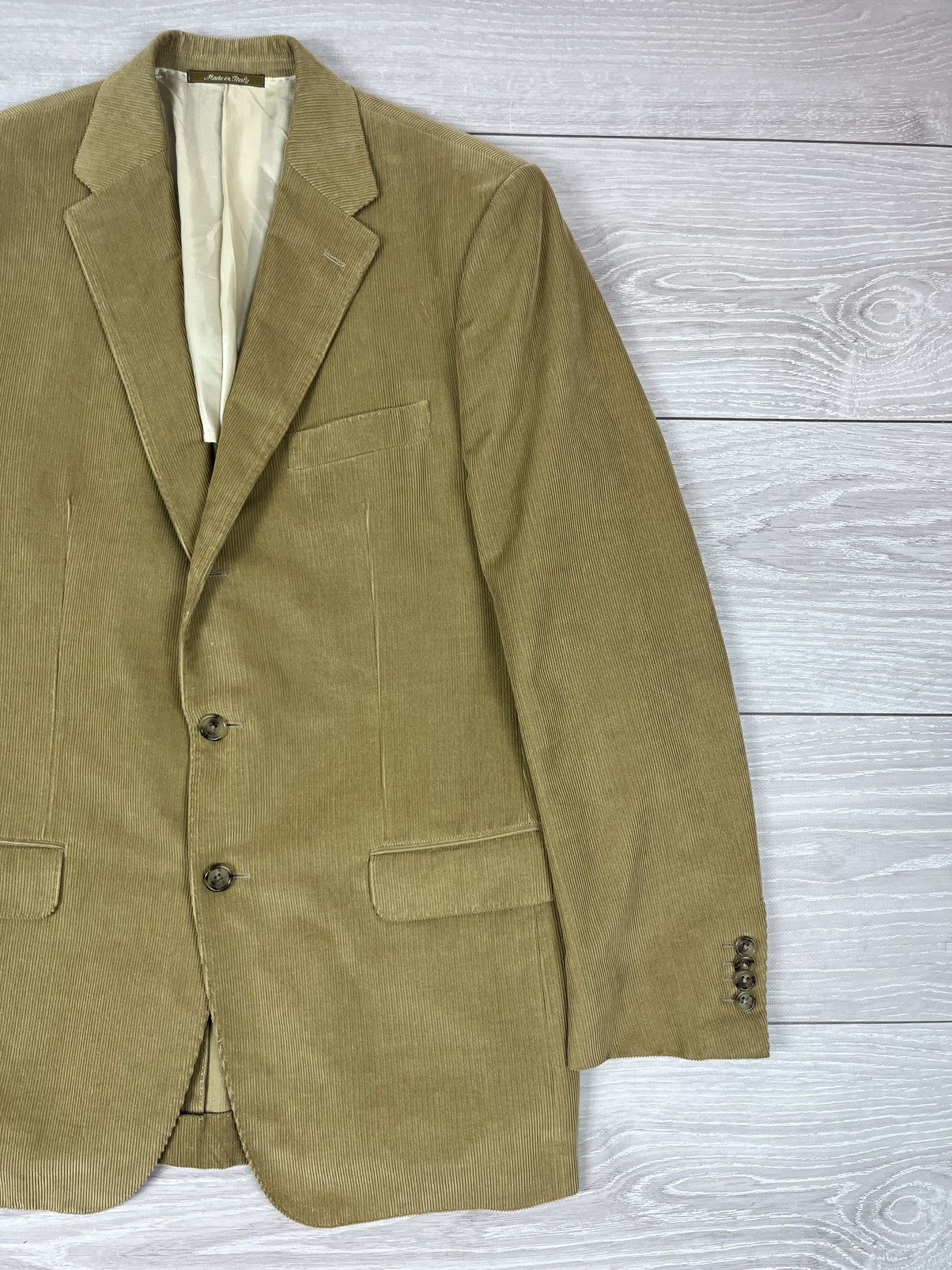 Loro Piana Bamford&Sons England Loro Piana Cashpima Velvet Blazer Size 48R - 3 Thumbnail