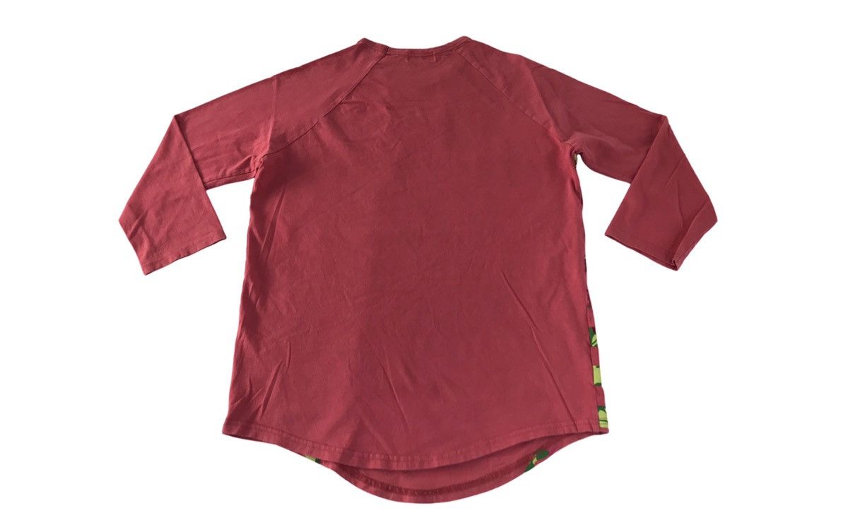 Paul Smith Paul Smith Jeans Striped Floral Design Raglan Printed Tee Size S / US 4 / IT 40 - 2 Thumbnail