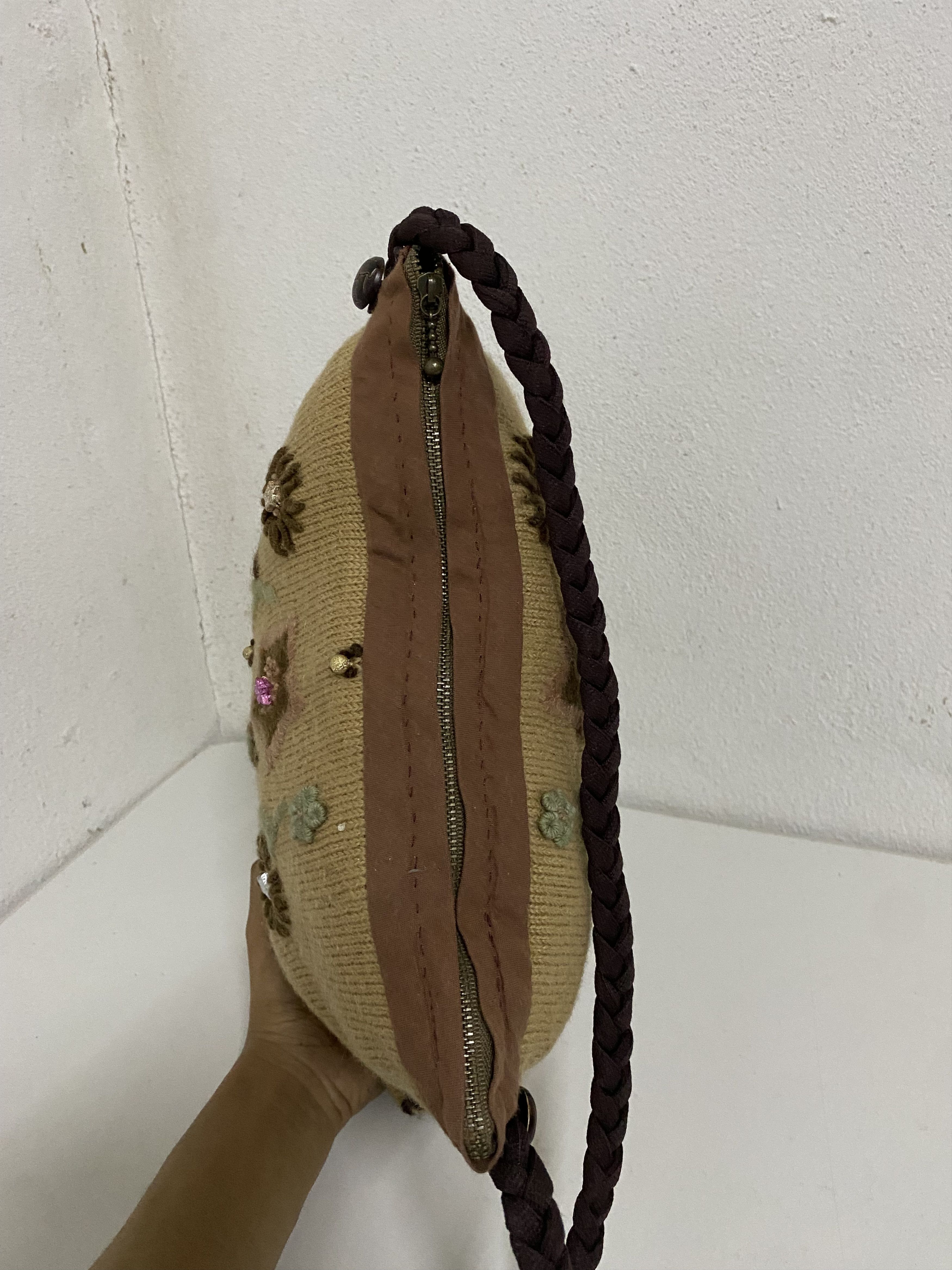 Handmade Handmade Knit Crossbody Bag Size ONE SIZE - 7 Thumbnail