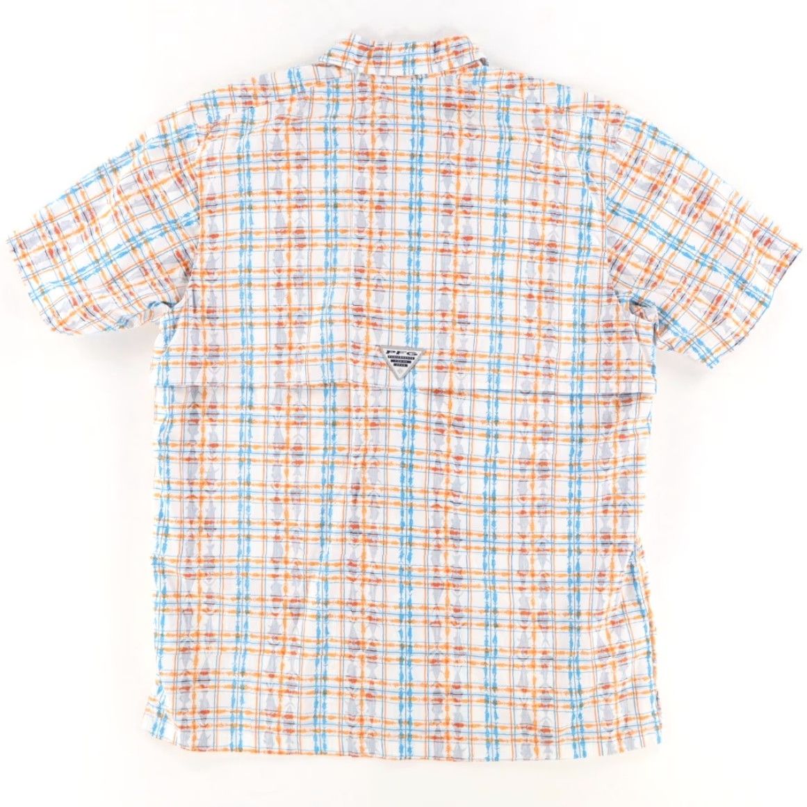 Vintage Columbia PFG Fish Cotton Plaid Button Up Shirt White Men M Shirt Size US M / EU 48-50 / 2 - 4 Thumbnail