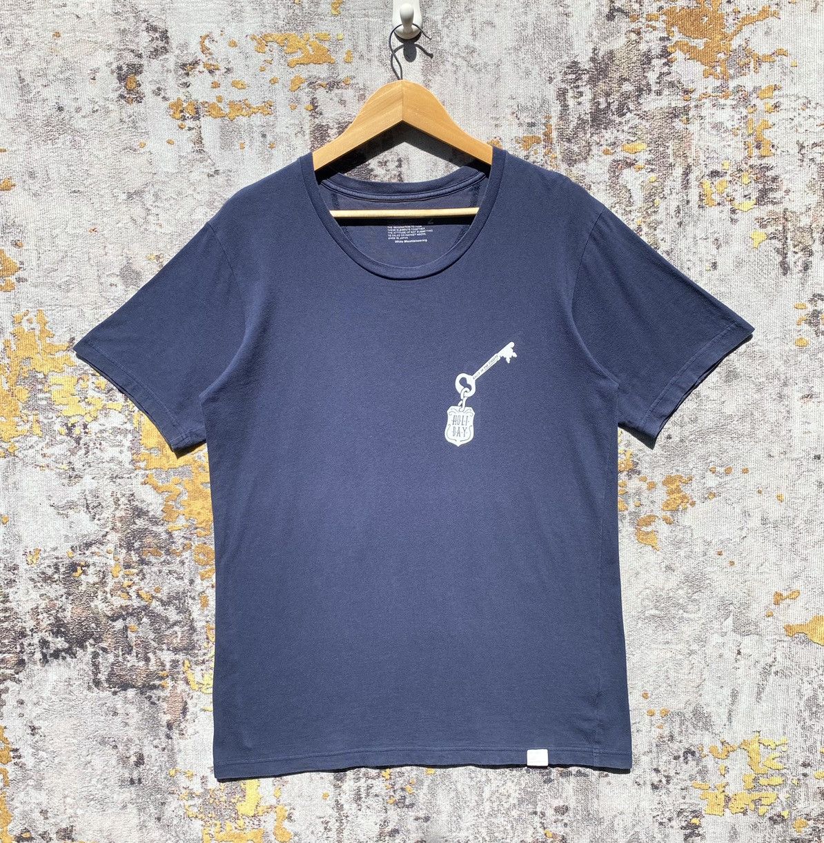 White Mountaineering White Mountaineering Outdoor Tee Backhit Spellout Holliday Size US S / EU 44-46 / 1 - 2 Thumbnail