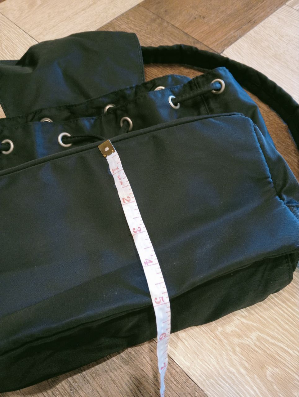 agnes b. AGNES B. VOYAGE VINTAGE BACKPACK - BLACK Size ONE SIZE - 16 Thumbnail
