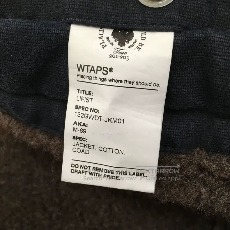 Wtaps Wtaps Turn up the collar of the flight jacket Size US M / EU 48-50 / 2 - 8 Thumbnail