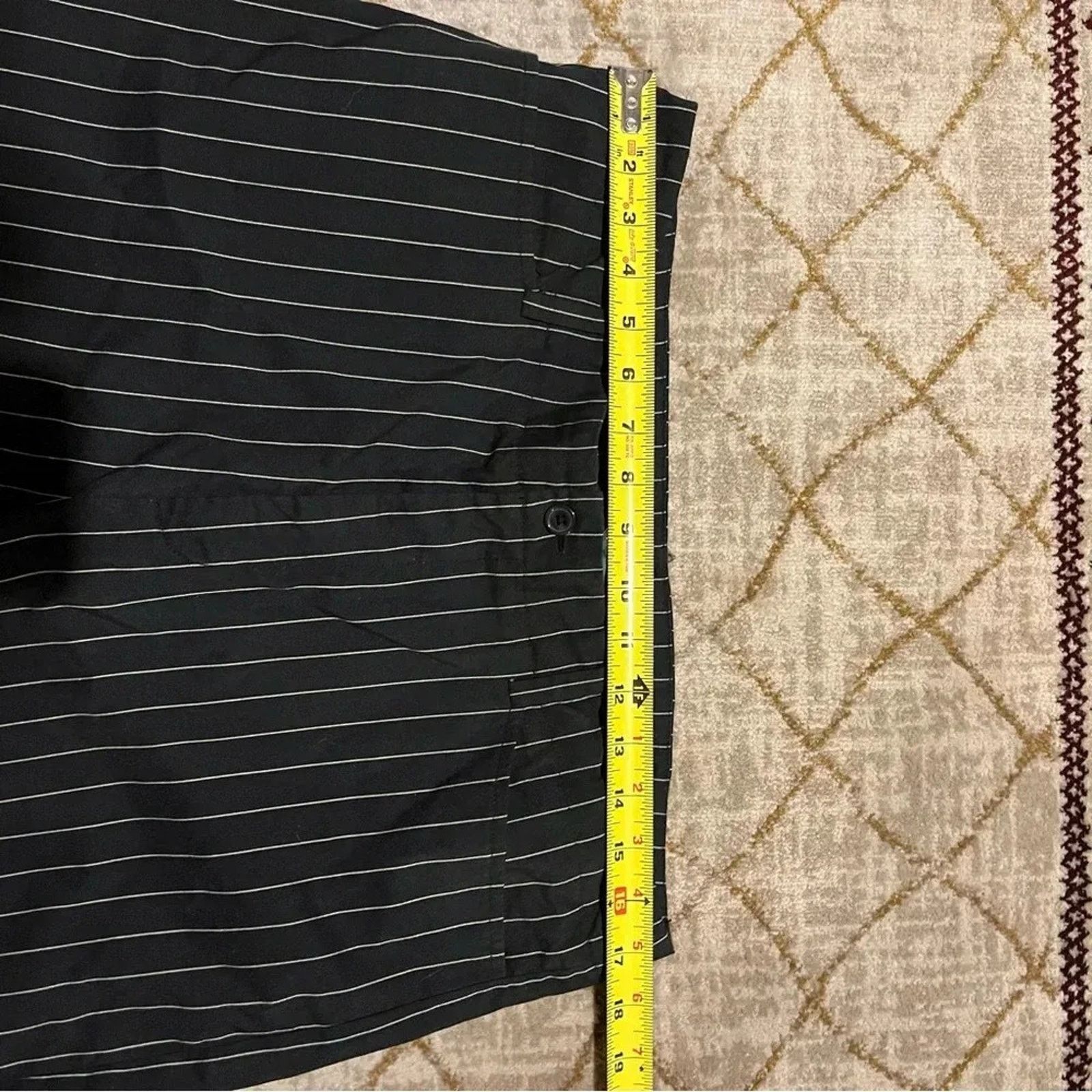 Lauren Ralph Lauren Ralph Lauren Dress Pants Womens 16W Black White Pinstripe Size 38" / US 16 / IT 52 - 4 Thumbnail