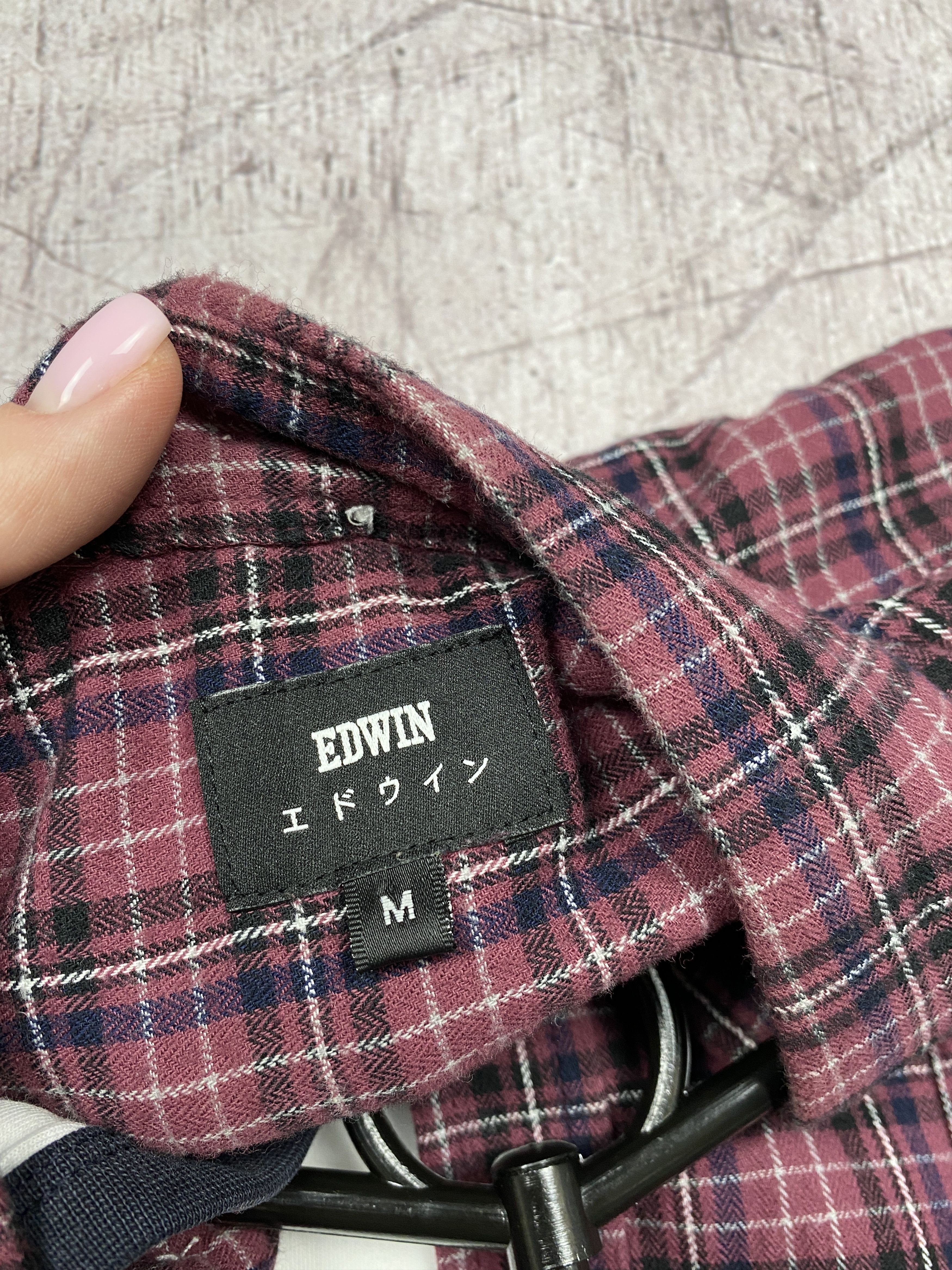 Edwin × Flannel Edwin Vintage Standard Flannel Plaid Shirt Y2K Size US M / EU 48-50 / 2 - 5 Thumbnail