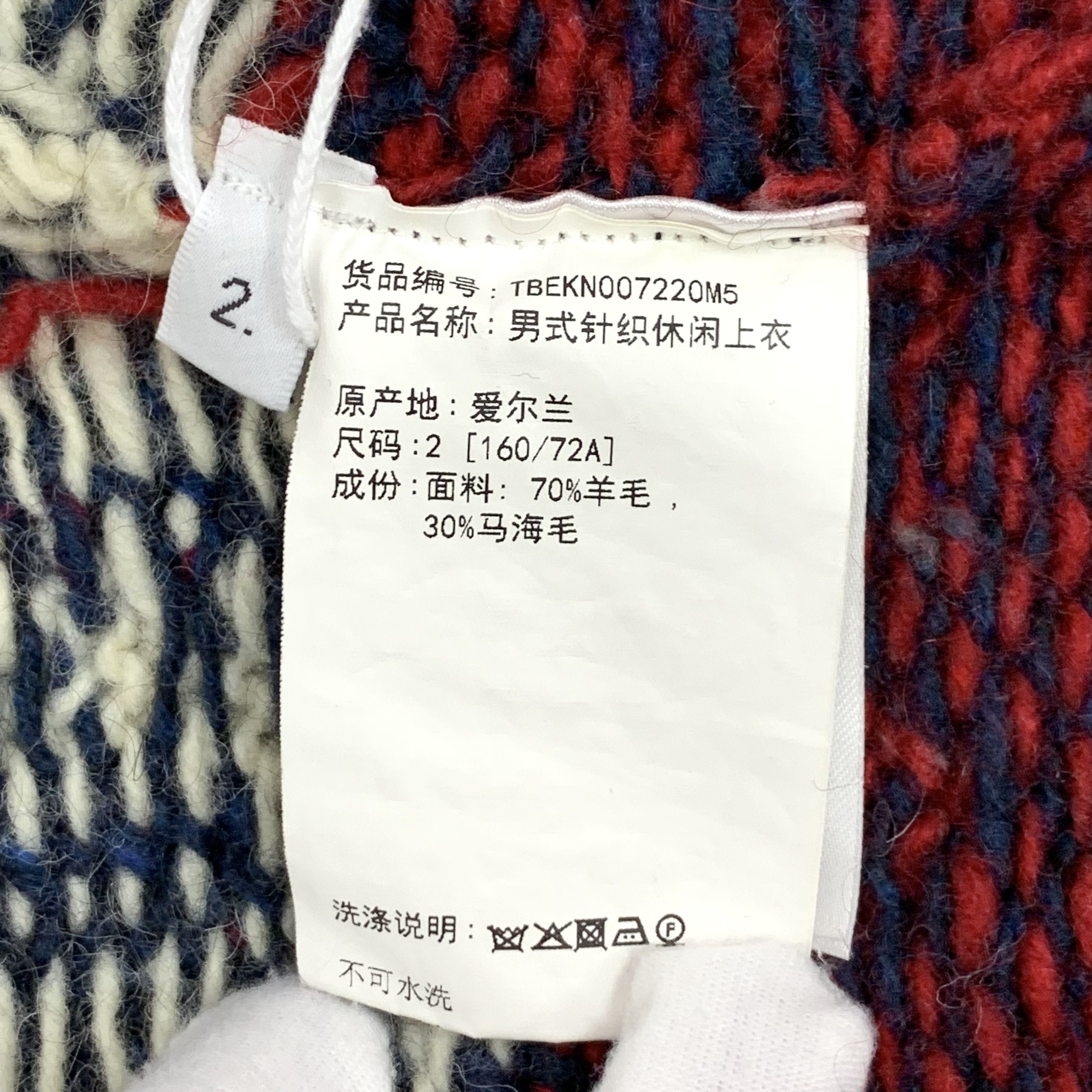 Thom Browne Thom Browne Animal Intarsia Wool Sweater (2) Size US M / EU 48-50 / 2 - 6 Thumbnail