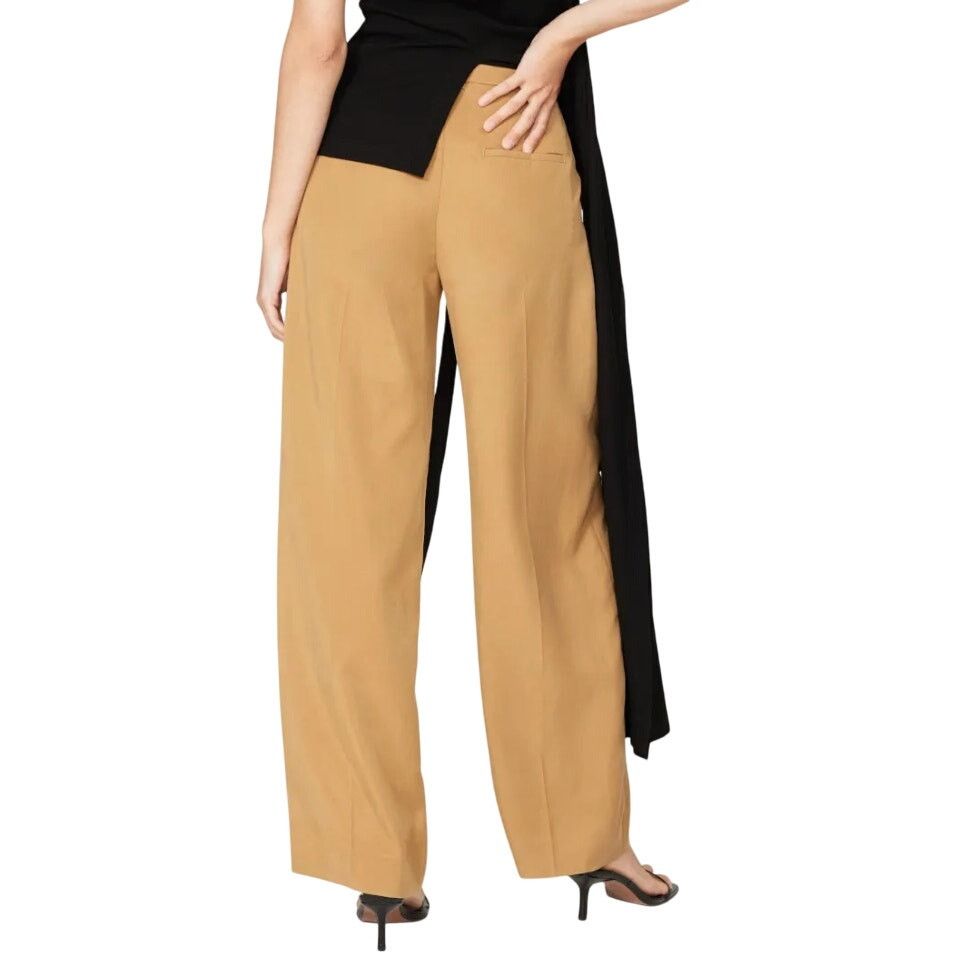Vince Vince Drop Waist Pleated Pants in Tan, Size 10 Size 32" / US 10 / IT 46 - 3 Thumbnail