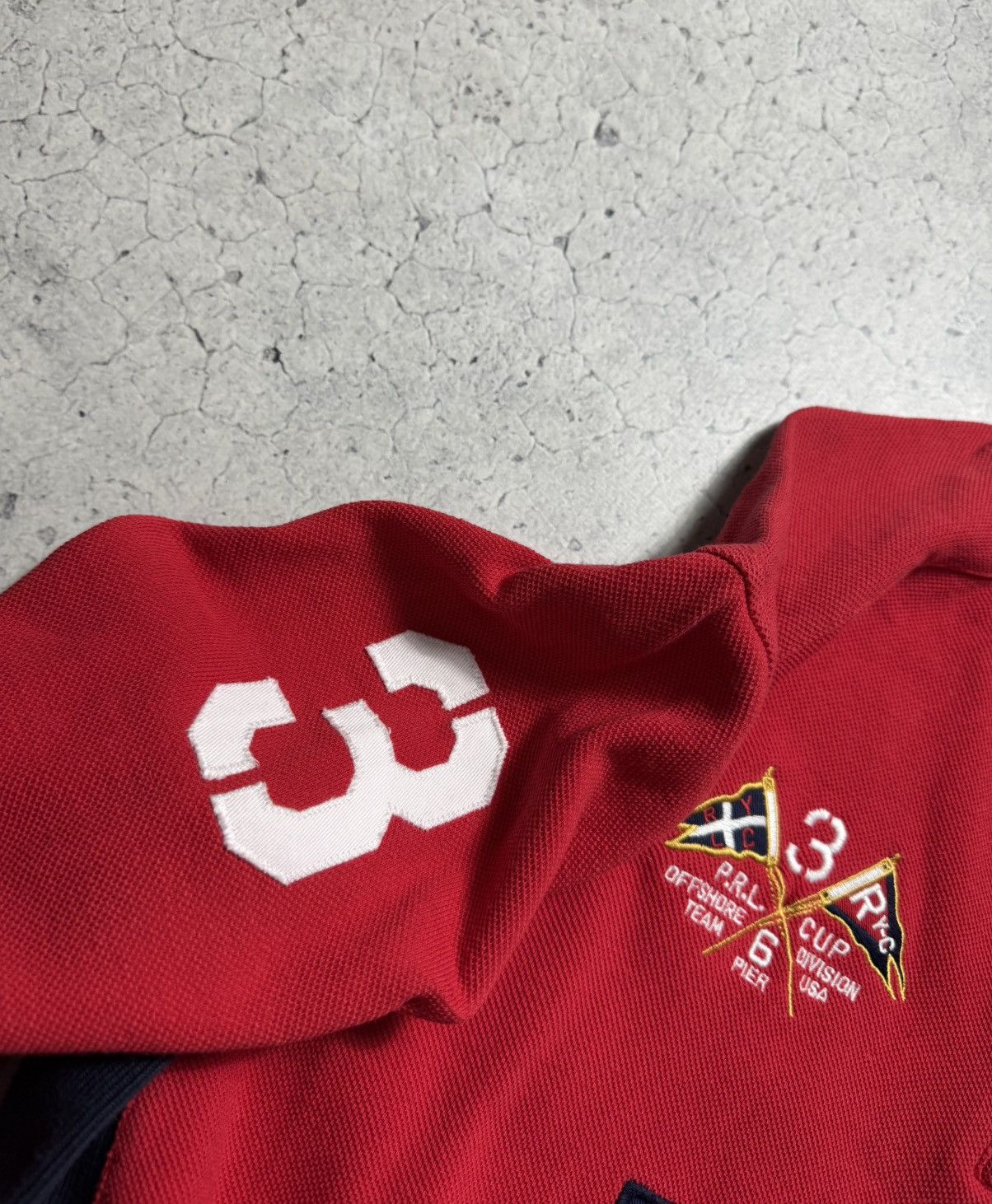 Polo Ralph Lauren Polo Ralph Lauren USA #3 Big Pony Sweatshirt Chief Keef PRL Size US L / EU 52-54 / 3 - 7 Thumbnail