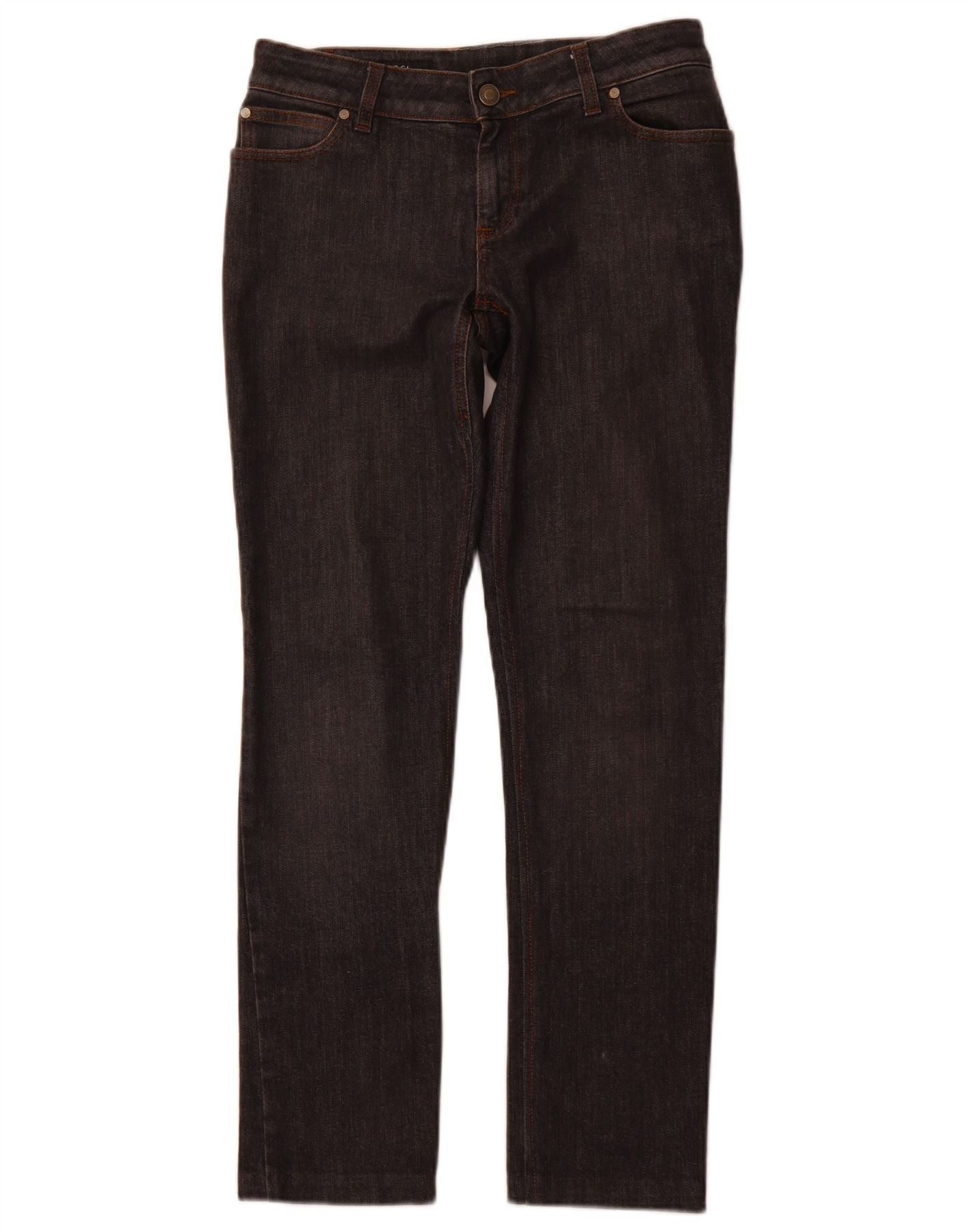 Gucci Womens Straight Jeans IT 44 Medium W30 L30 Grey Cotton Size 32" / US 10 / IT 46 - 1 Thumbnail