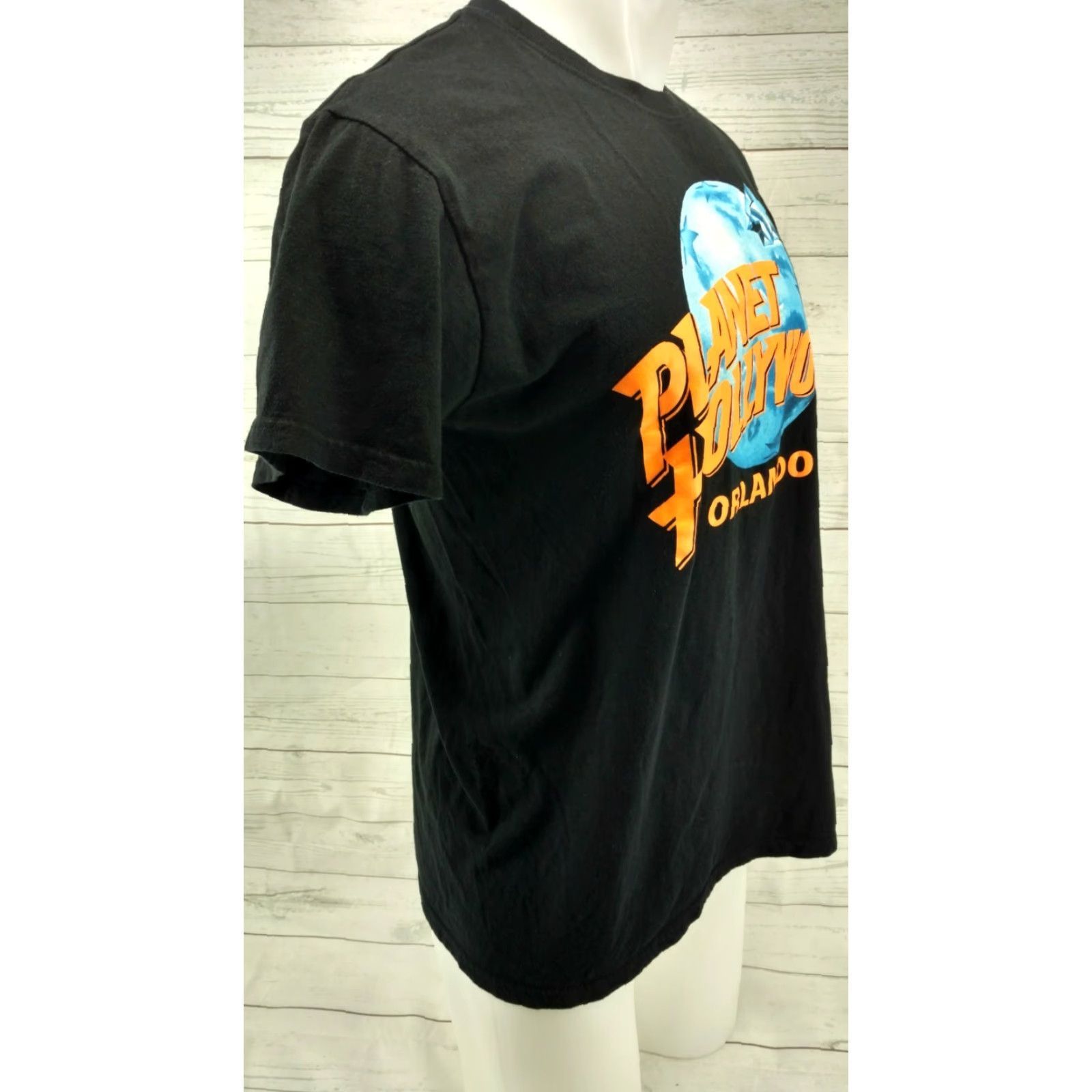 Planet Hollywood Planet Hollywood T Shirt Size Large Black Men Crew Neck Short Sleeve Logo Vintage No Size US L / EU 52-54 / 3 - 4 Thumbnail