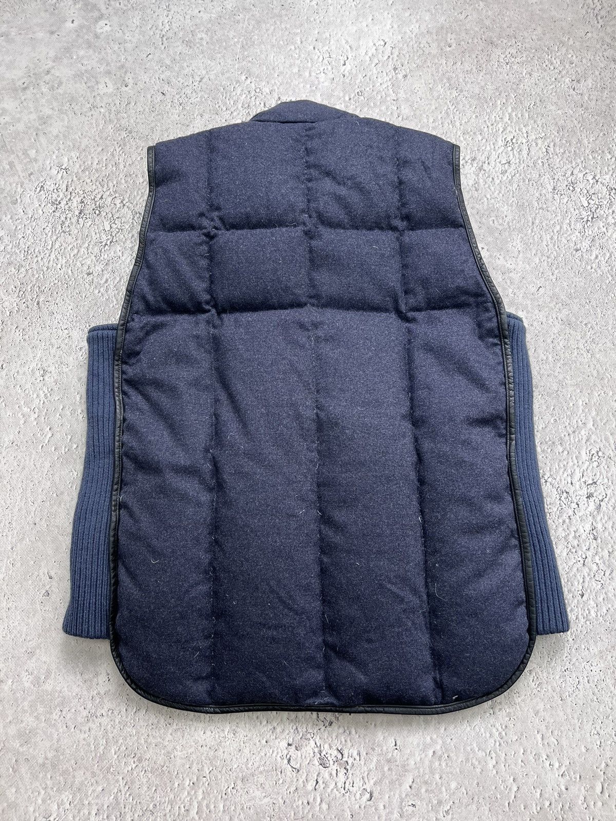 Japanese Brand × Maison MIHARA YASUHIRO A MIHARAYASUHIRO PUFFER KNITTED VEST JACKETS Size US S / EU 44-46 / 1 - 6 Thumbnail