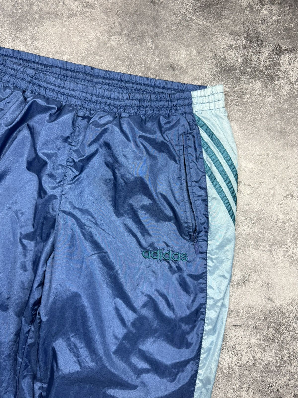Adidas Vintage Y2K Adidas Nylon Track Pants Sweatpants Size US 34 / EU 50 - 8 Thumbnail